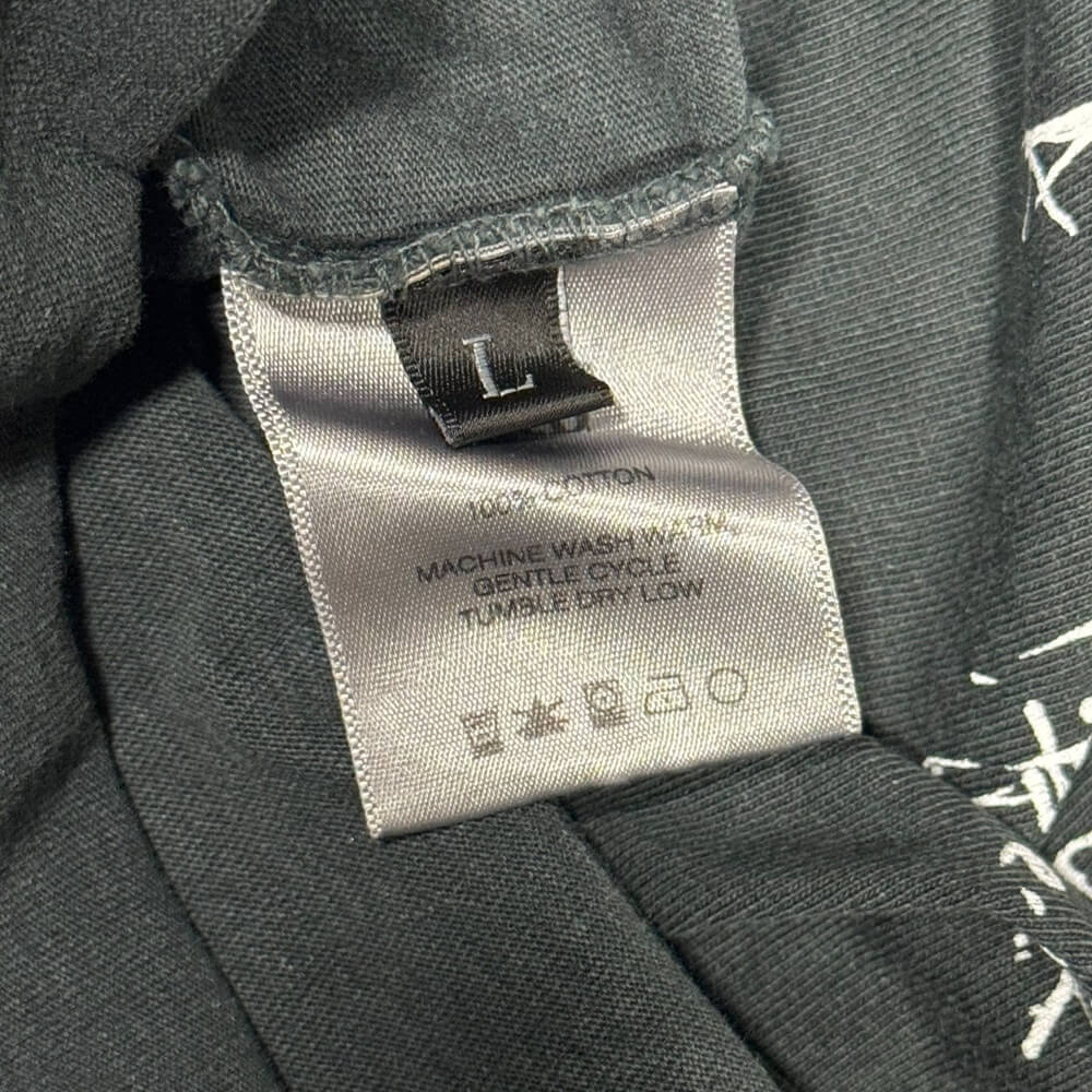 Enfants Riches Déprimés 'Say Goodbye' LS Pocket T-Shirt Authenticated Designer