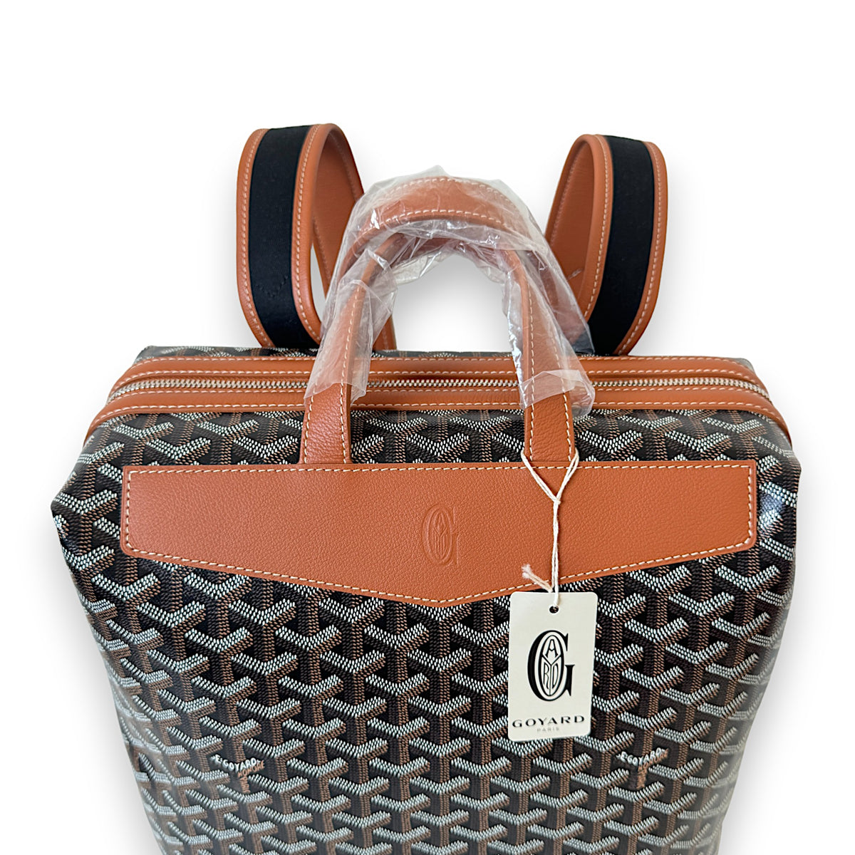 Gyard Pro Backpack Goyard Cisalpin Backpack - Black and Tan - YP Collective – Young ...