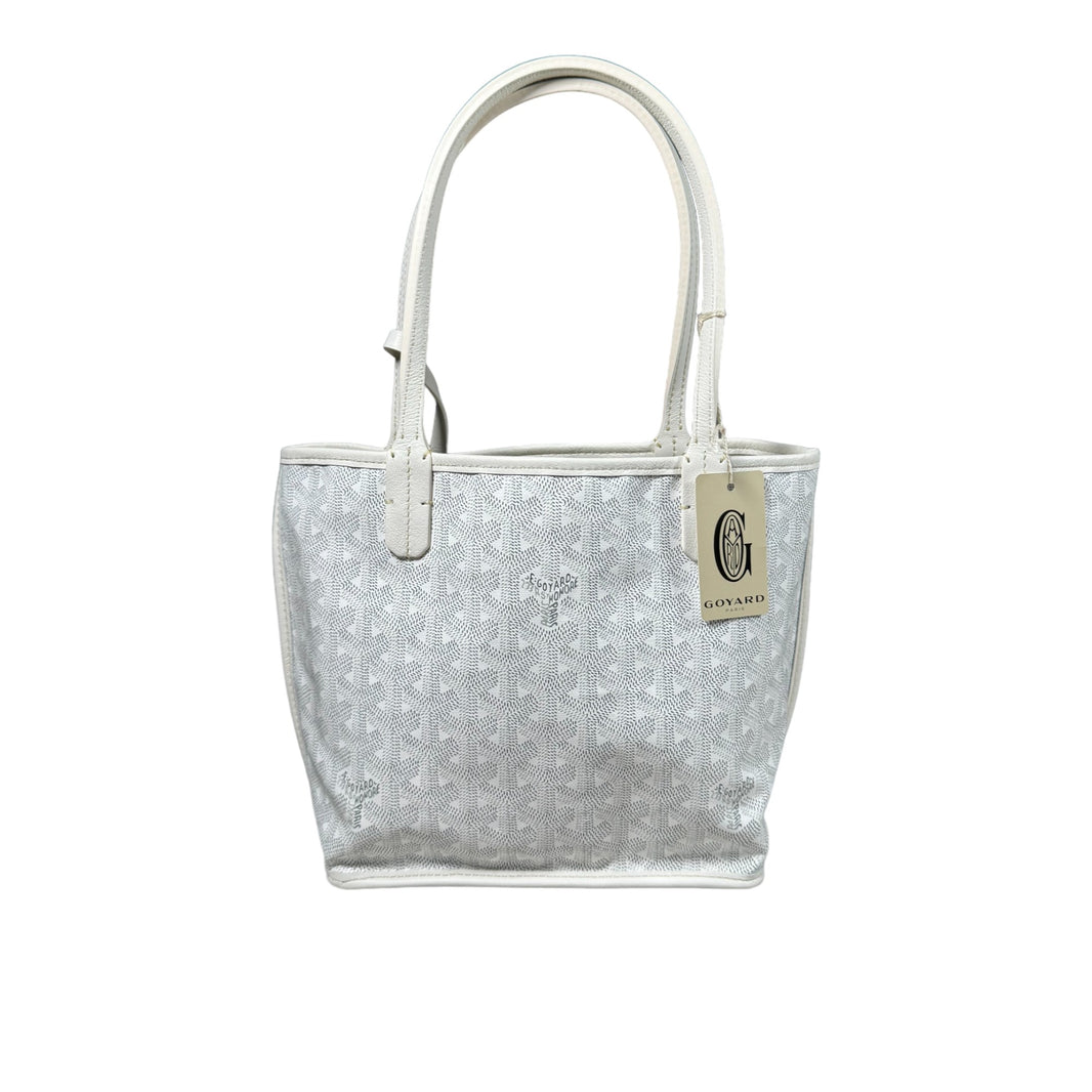 Goyard Reversible Anjou Mini Bag Sterling Silver Hardware