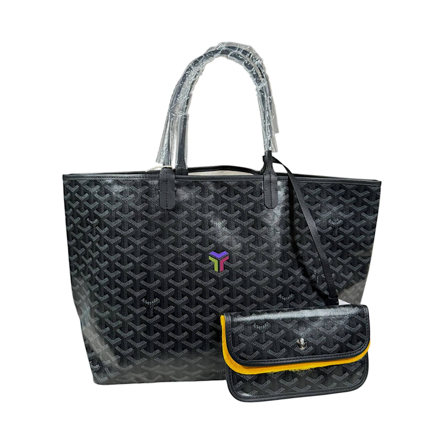 Jet Black Milan Exclusive Saint Louis PM Tote Bag