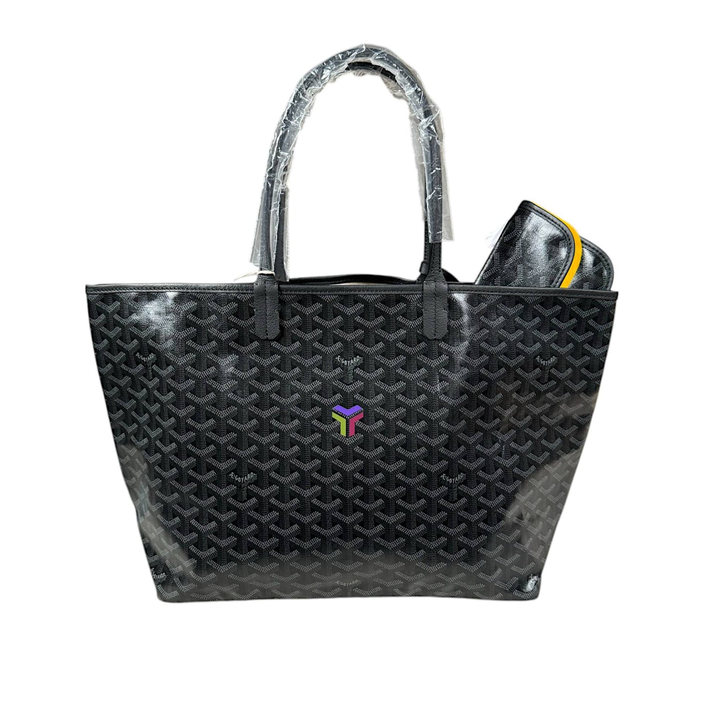 Jet Black Milan Exclusive Saint Louis PM Tote Bag