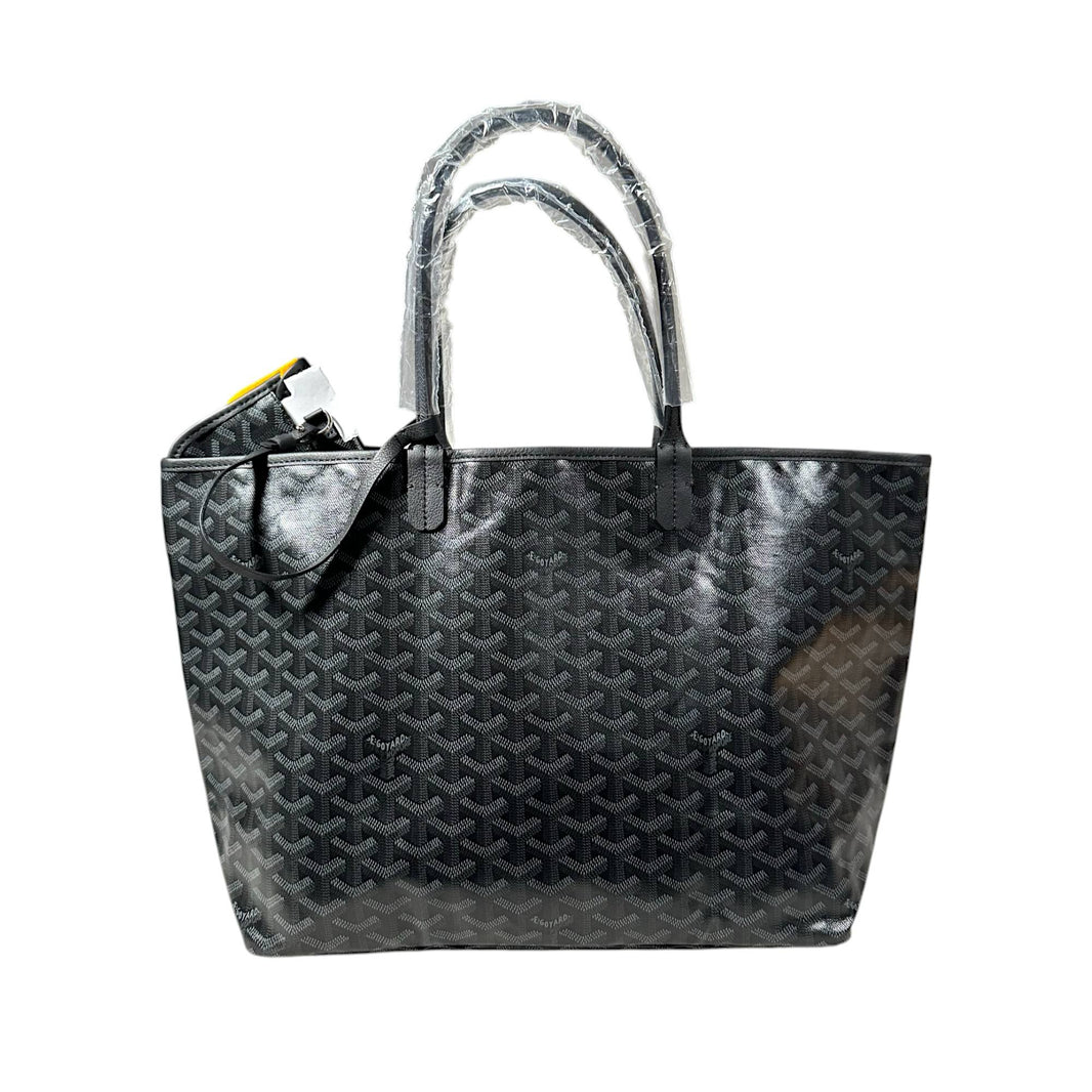 goyard st louis jet black tote
