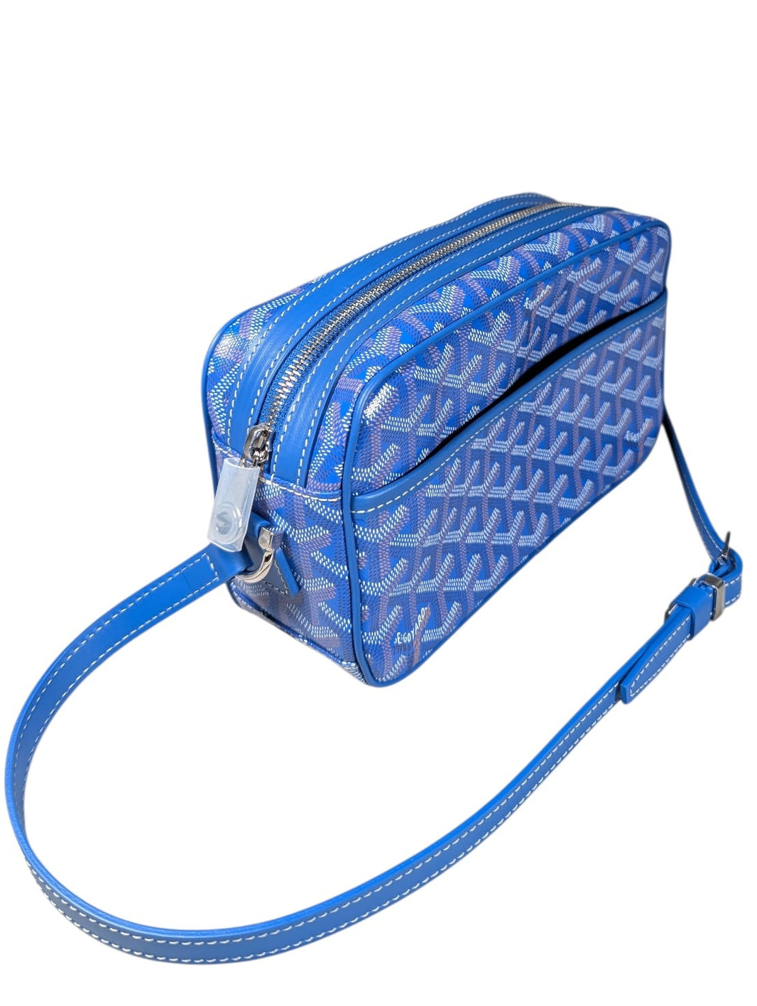 Goyard Sky Blue Cap-Vert PM Cross Body Camera Bag Archival
