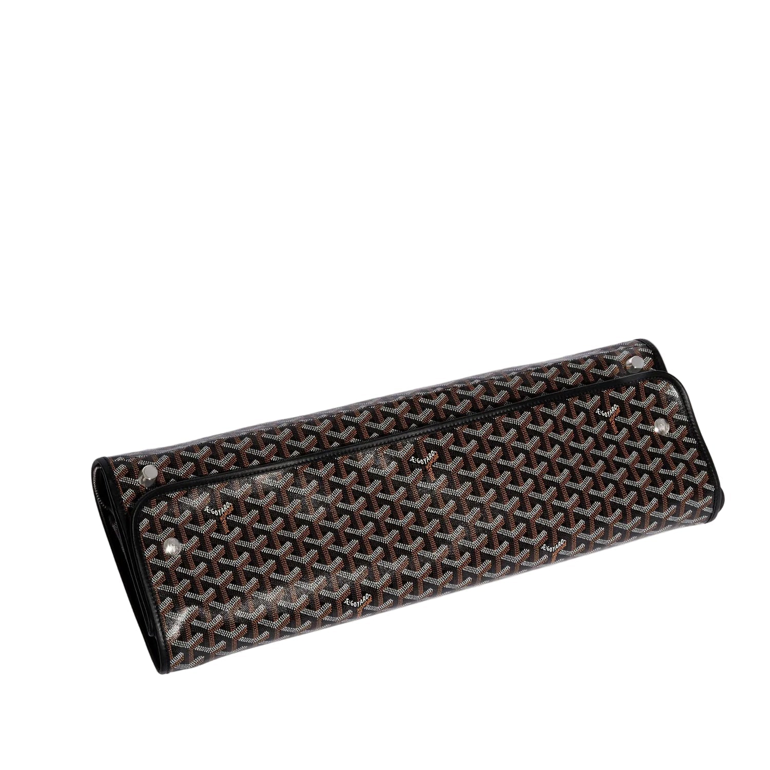 Goyard Caravelle 50 Foldable Suitcase Travel Briefcase Black Verified YP Collective