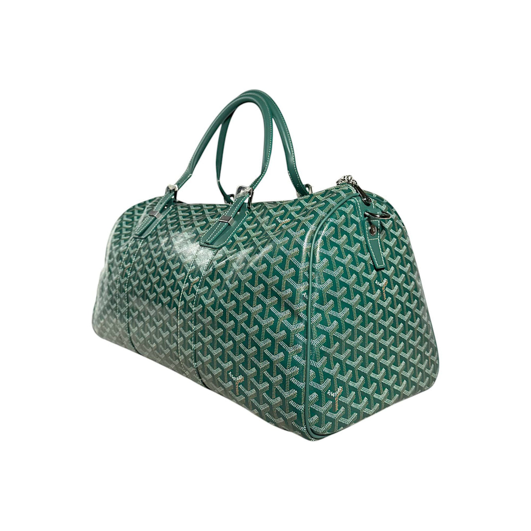 Goyard Boston 50 Duffle Bag Sterling Silver Hardware