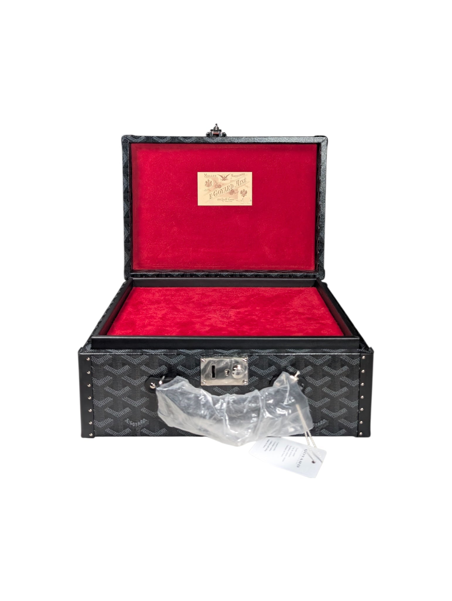Goyard 1/1 Jet Black Joux 8 Watch Trunk Case Archival