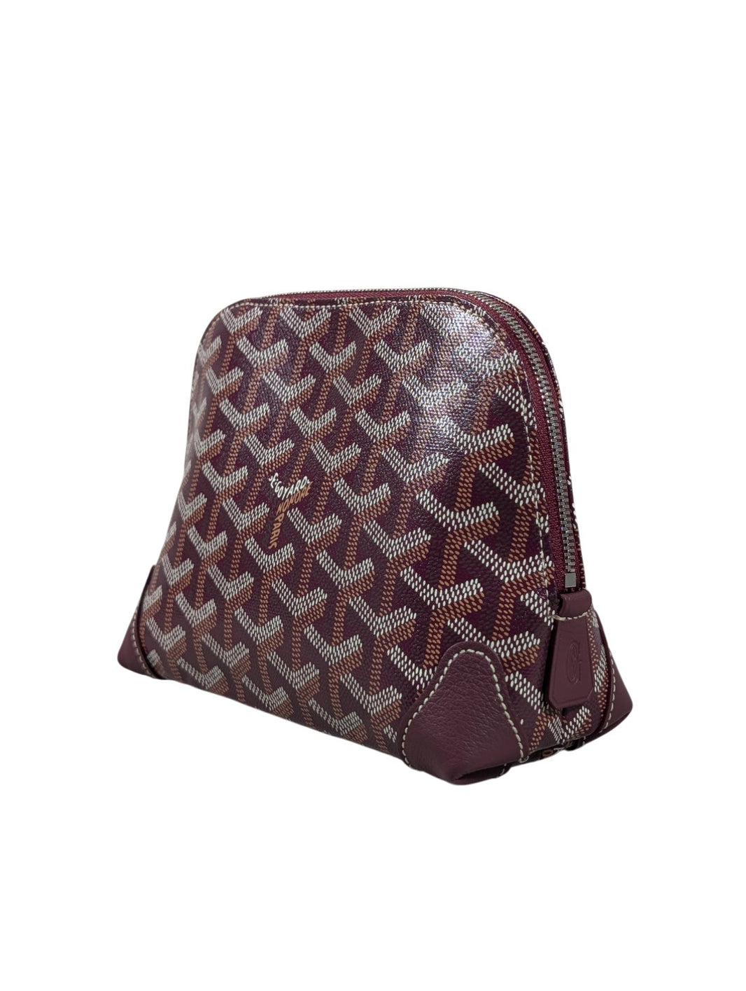 Goyard Vendôme Cosmetic Pouch Burgundy Archival
