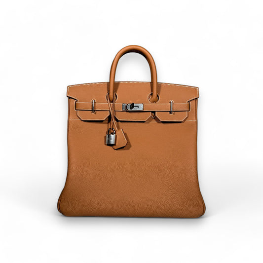 Hermès Hermès Birkin HAC 40 Golden Togo Authentic Handbags