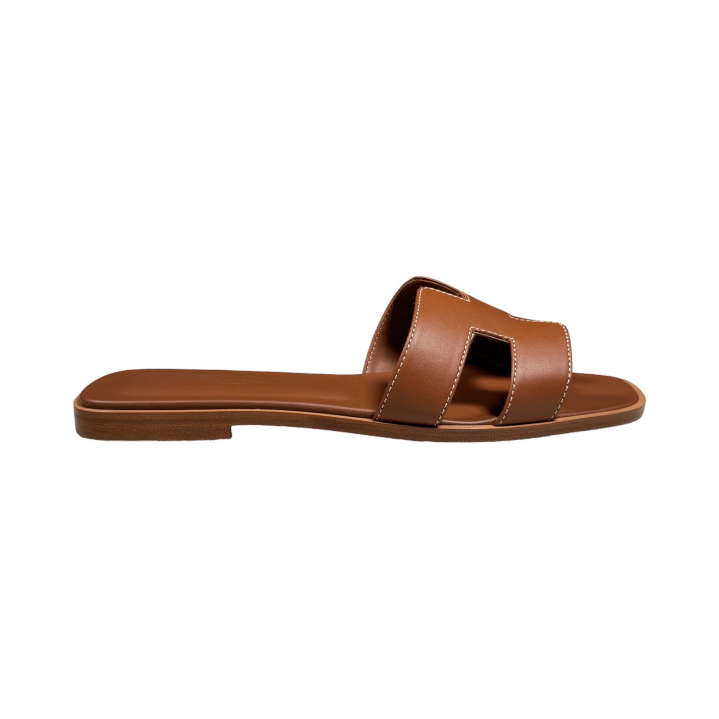 hermes brown oran sandals