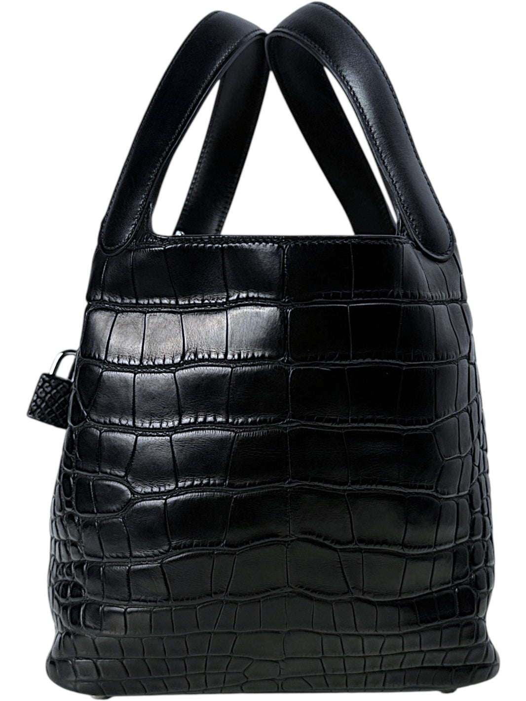 Alligator Texture Hermes Picotin Lock 18 with Clochette Lock