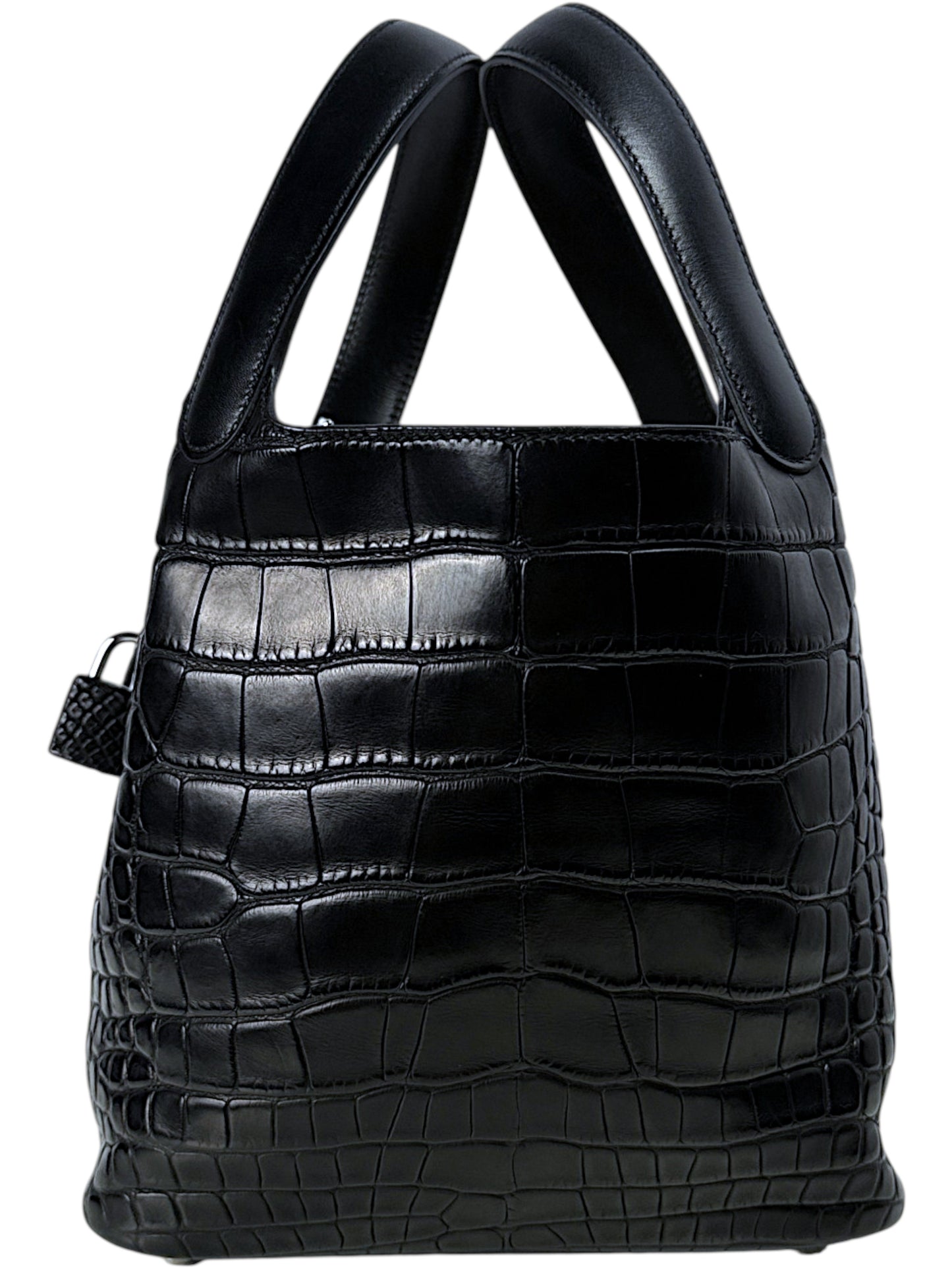 Alligator Texture Hermes Picotin Lock 18 with Clochette Lock