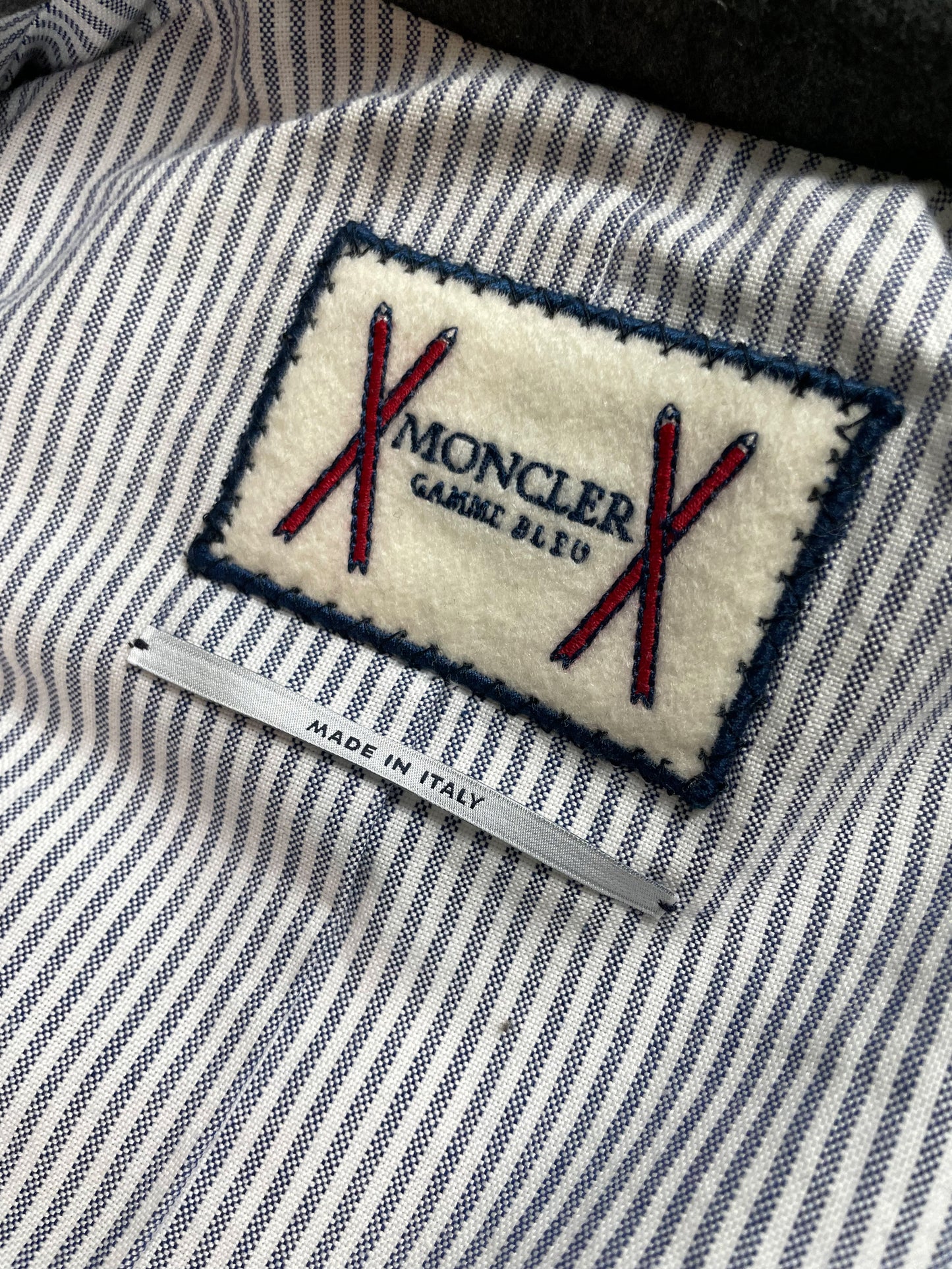 Striped Cotton Lining Moncler Gamme Bleu Thom Browne Sport Jacket