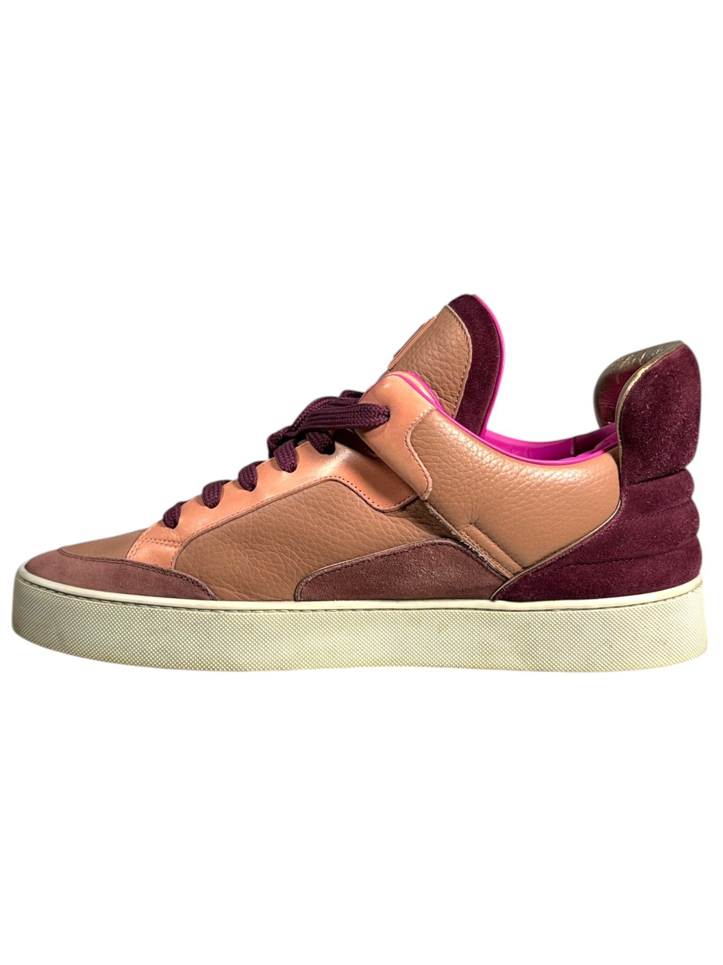 Pink Calf Leather Louis Vuitton Kanye West Dons Sneaker