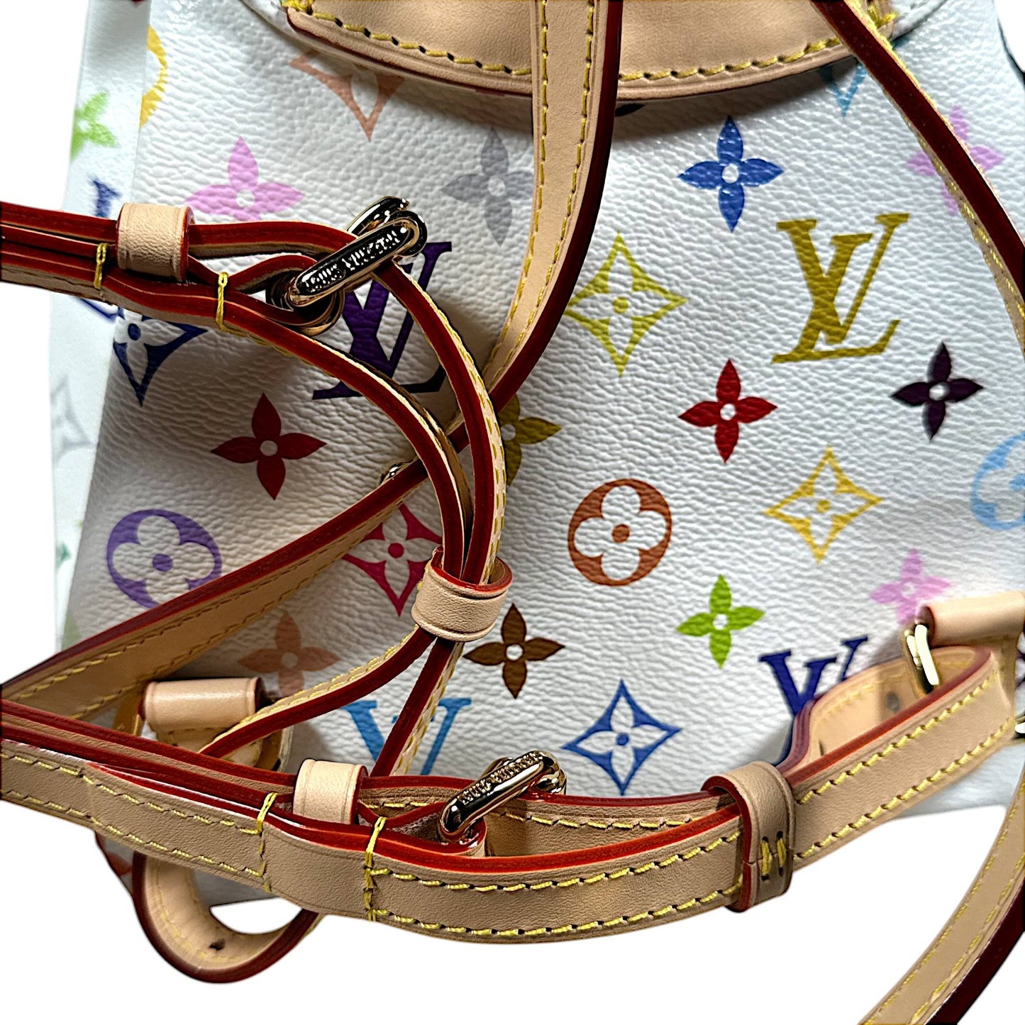 LV x TM Murakami Venice Multicolor Backpack