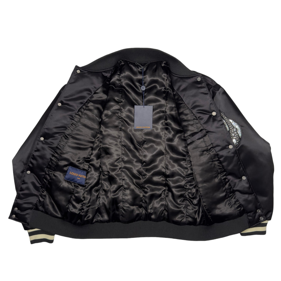 Louis Vuitton Crystal LV Lovers Baseball Blouson Bomber - Pharrell Verified YP Collective