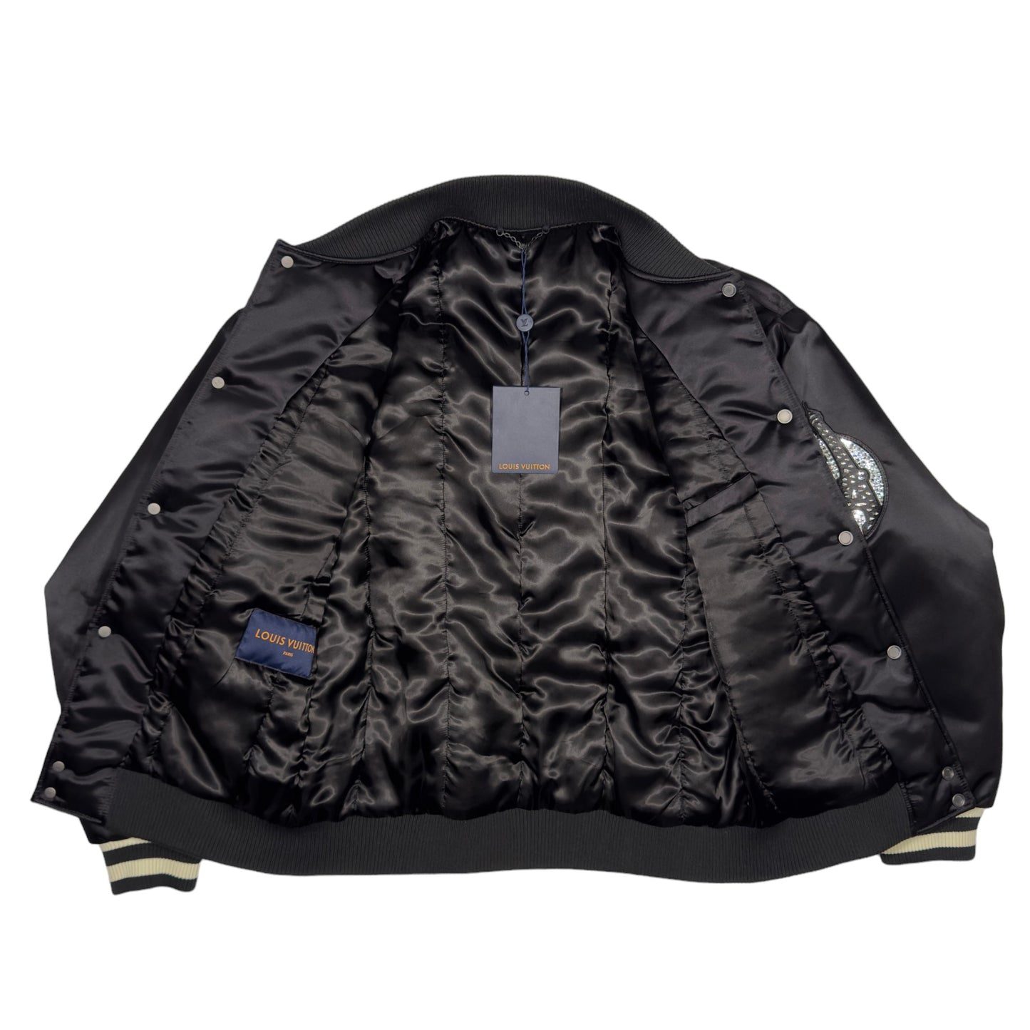 Crystal LV Lovers Baseball Blouson Bomber - Pharrell