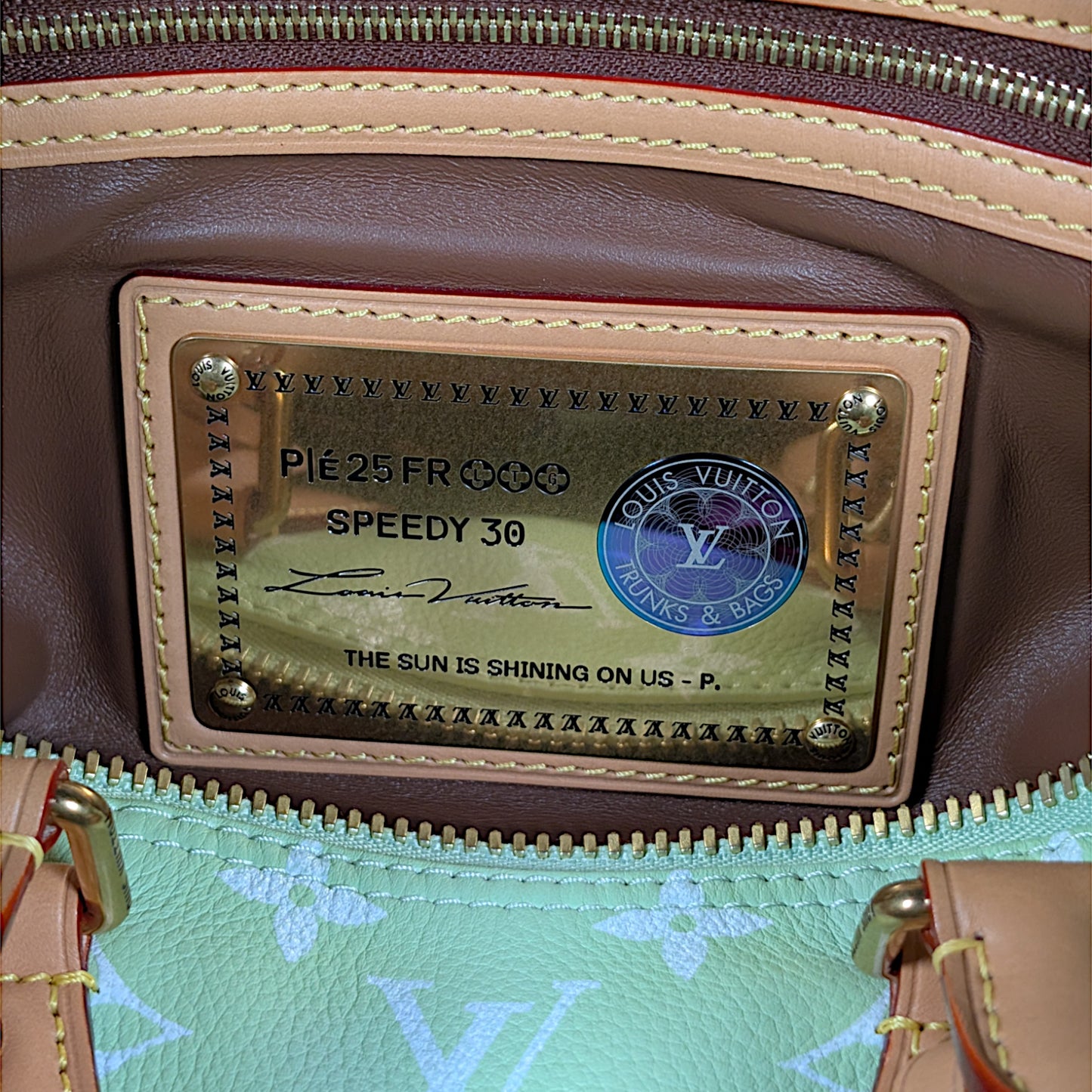 Lime Green Speedy 30 P9 Bandouliere