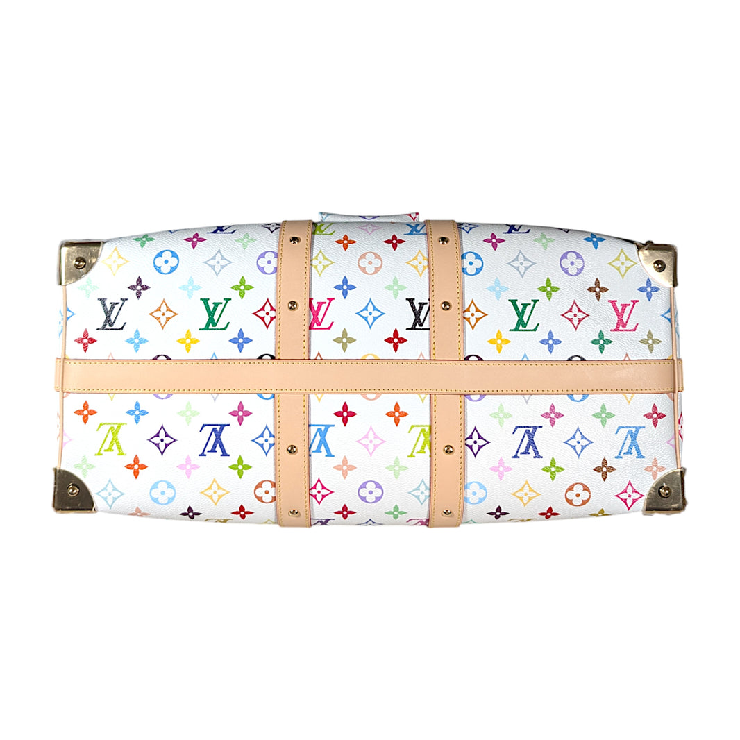 louis vuitton x takashi murakami duffle
