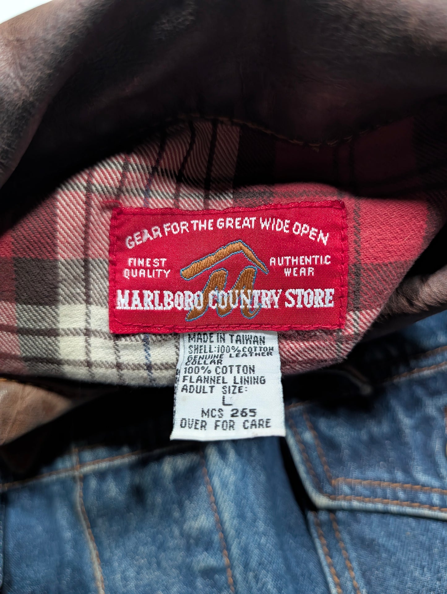 Marlboro Denim Jacket 90s