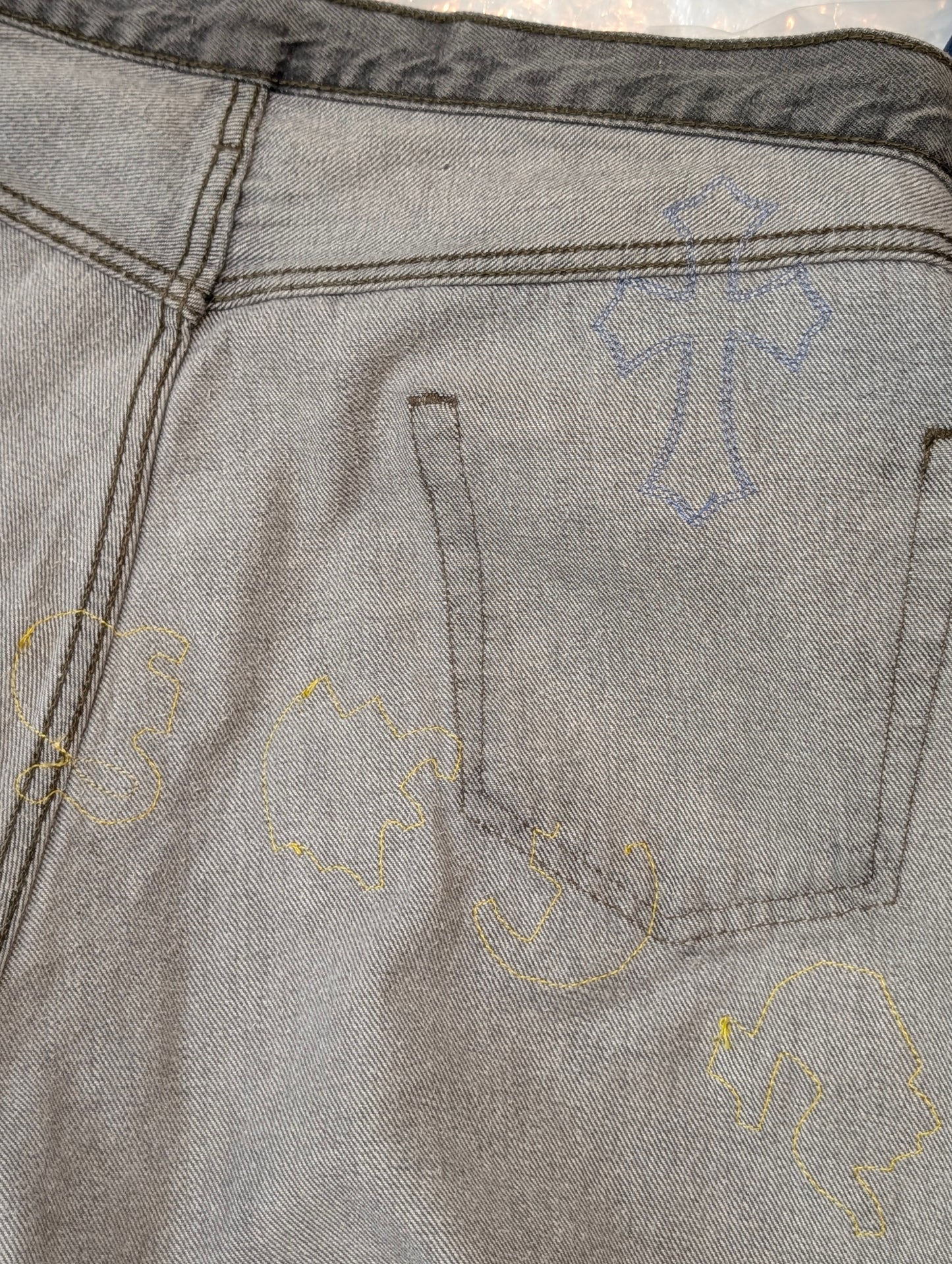 Levi's Cross Patch New York City Jeans