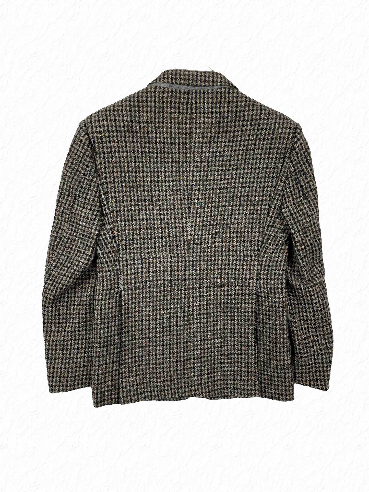 Woven houndstooth tweed Thom Browne blazer from Fall 2007