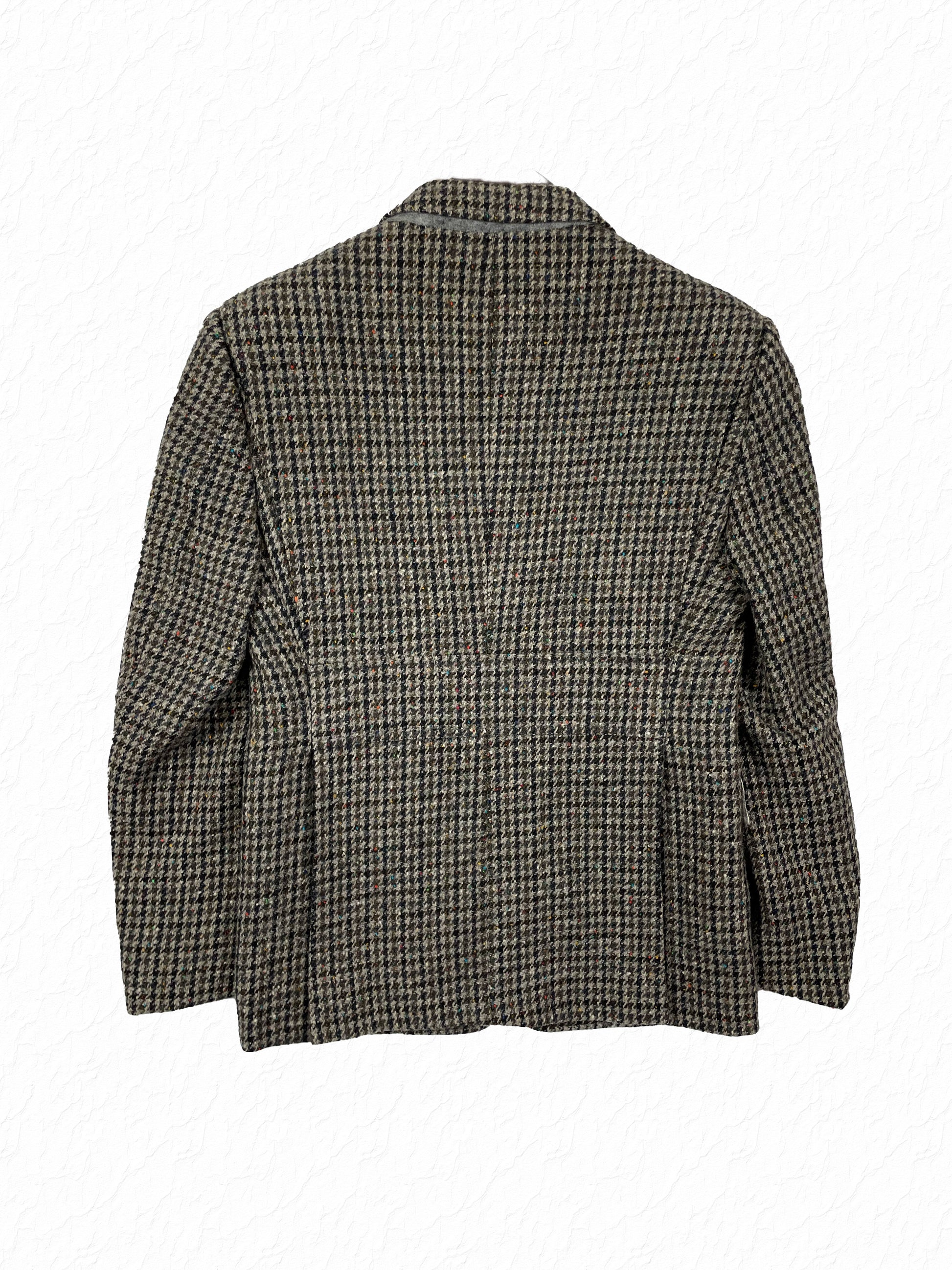 Woven houndstooth tweed Thom Browne blazer from Fall 2007