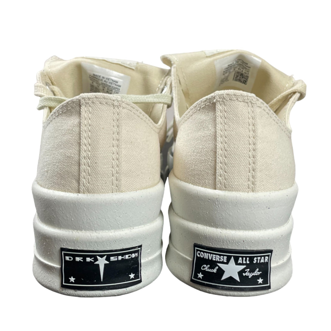 Rick Owens Converse DRKSHDW Double Drkstr OX Sneakers Low Authenticated Designer
