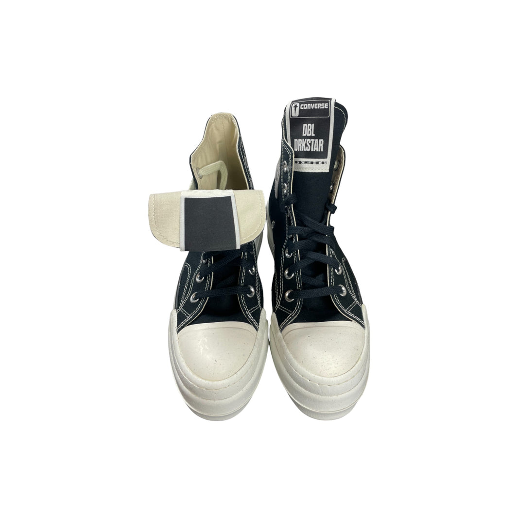 Rick Owens Converse DBL Drkstr Hi Sneakers Verified YP Collective
