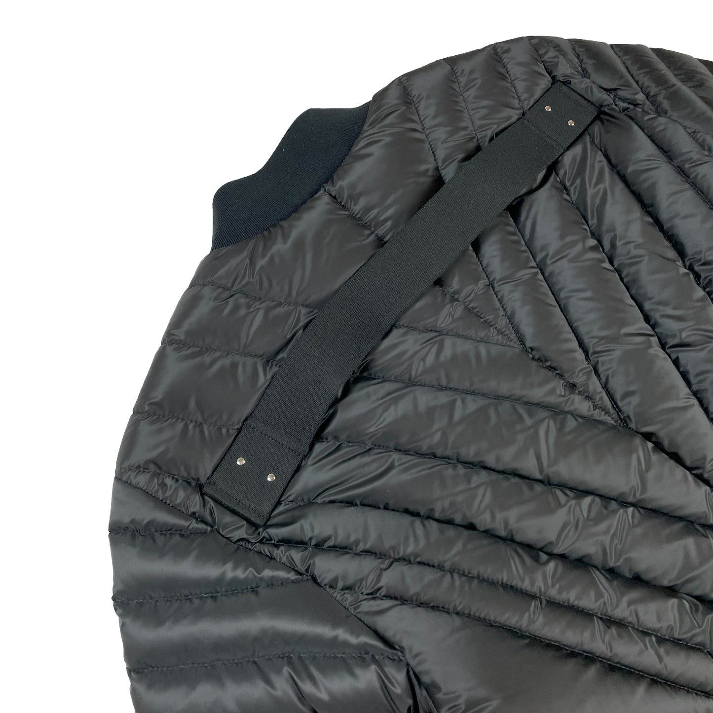 Moncler Radiance Flight Jacket Black Duvet