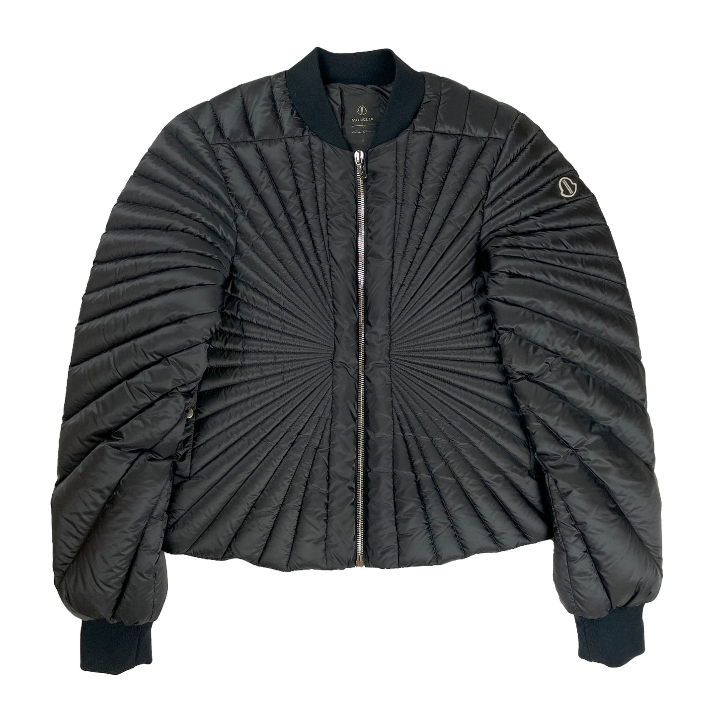 Moncler Radiance Flight Jacket Black Duvet