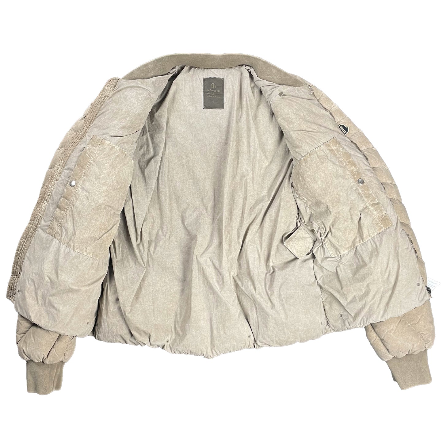 Moncler Radiance Flight Jacket Dirt Nylon