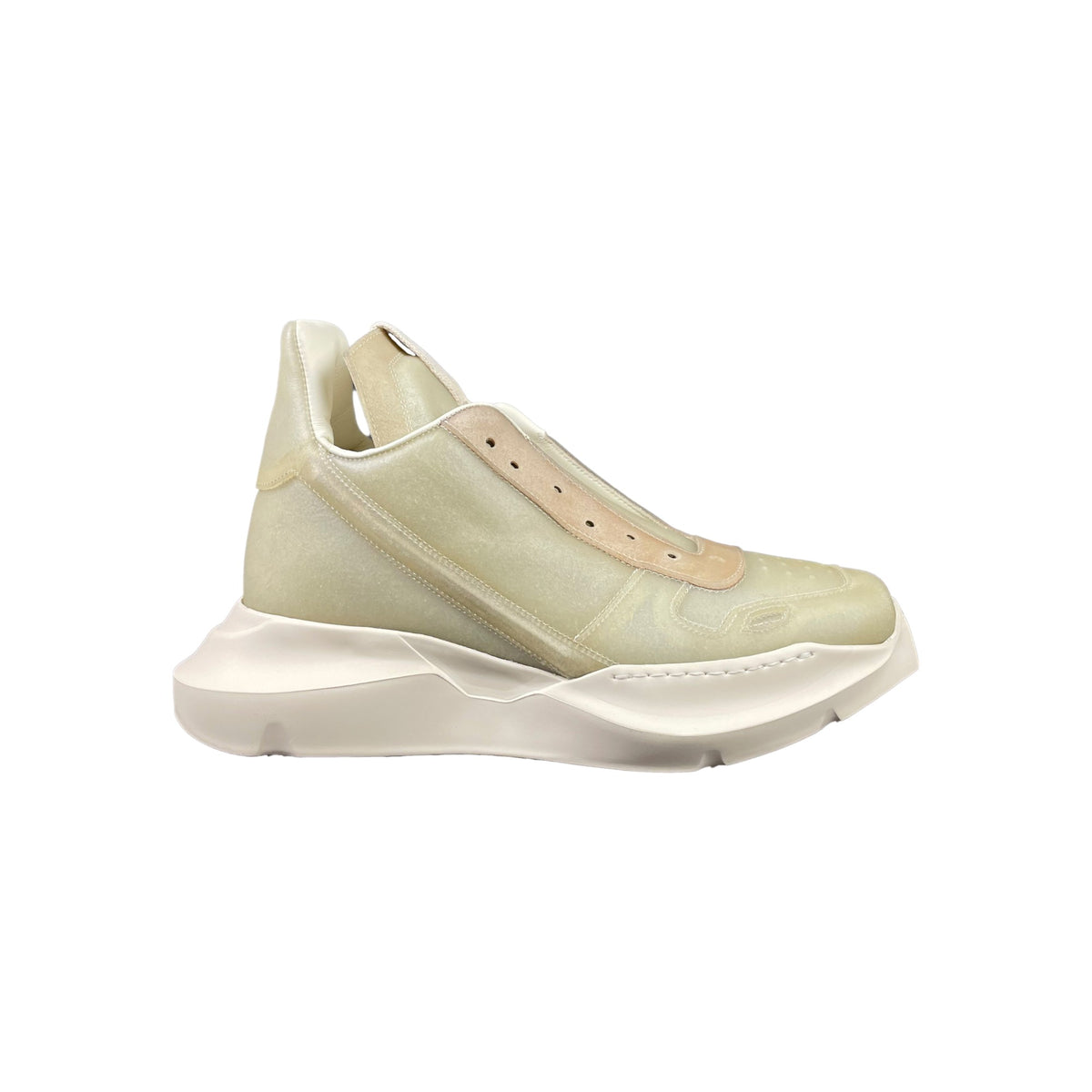 Transparent Leather Geth Runner Sneakers by Rick Owens | YP Collective