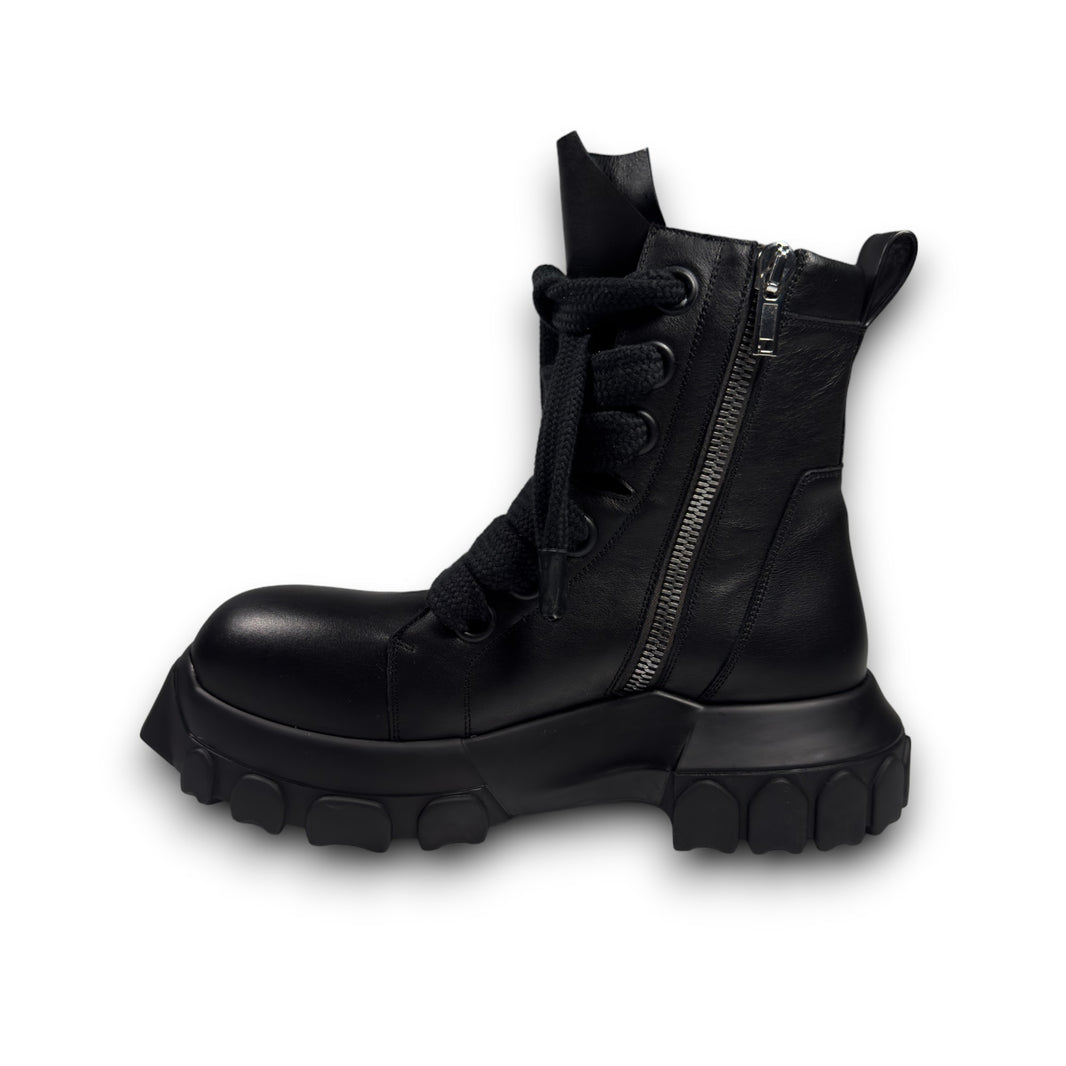 Rick Owens Jumbo Lace Tractor Boots Verified YP Collective