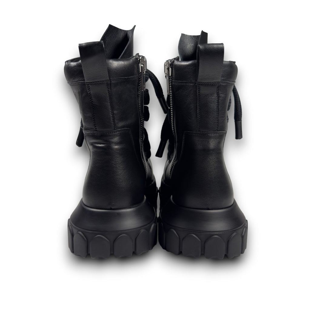 Rick Owens Jumbo Lace Tractor Boots Archival