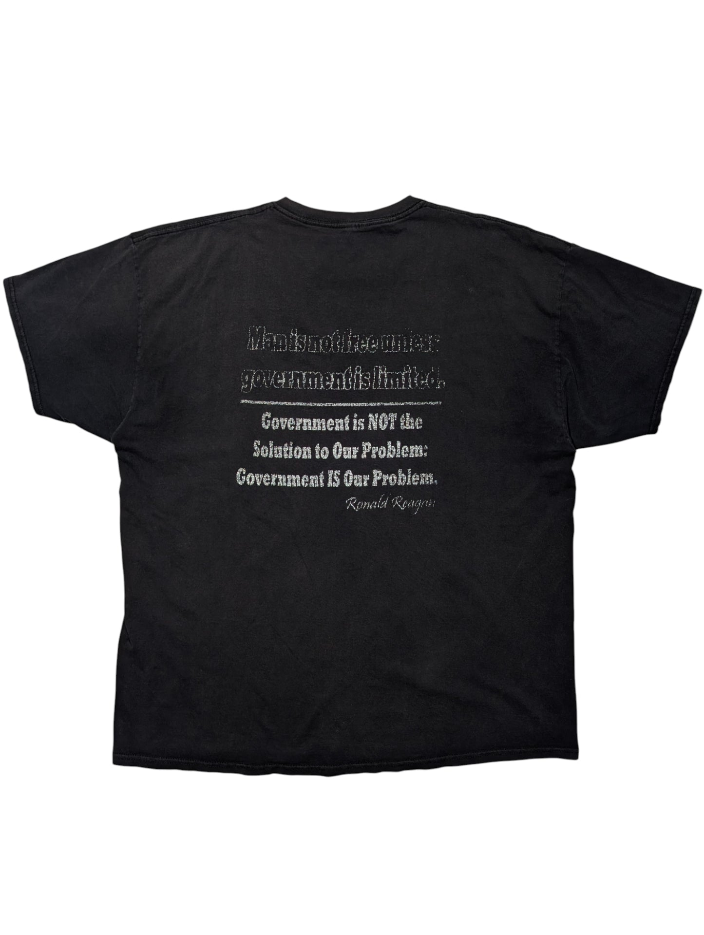 90s Ronald Reagan Old School Political Quote T-Shirt