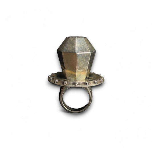 Chrome Hearts .925 Silver Ring Pop Ring Authentic Accessories