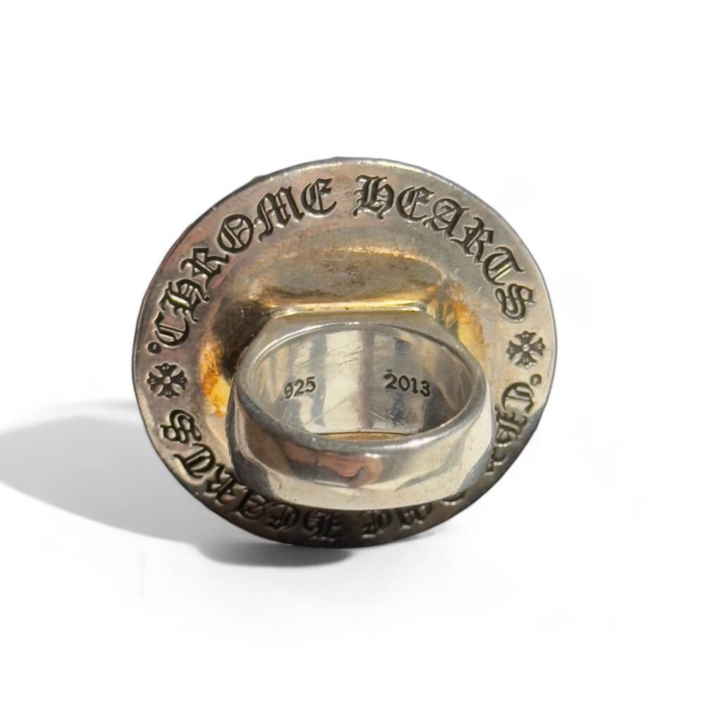 Chrome Hearts .925 Silver Ring Pop Ring Verified YP Collective