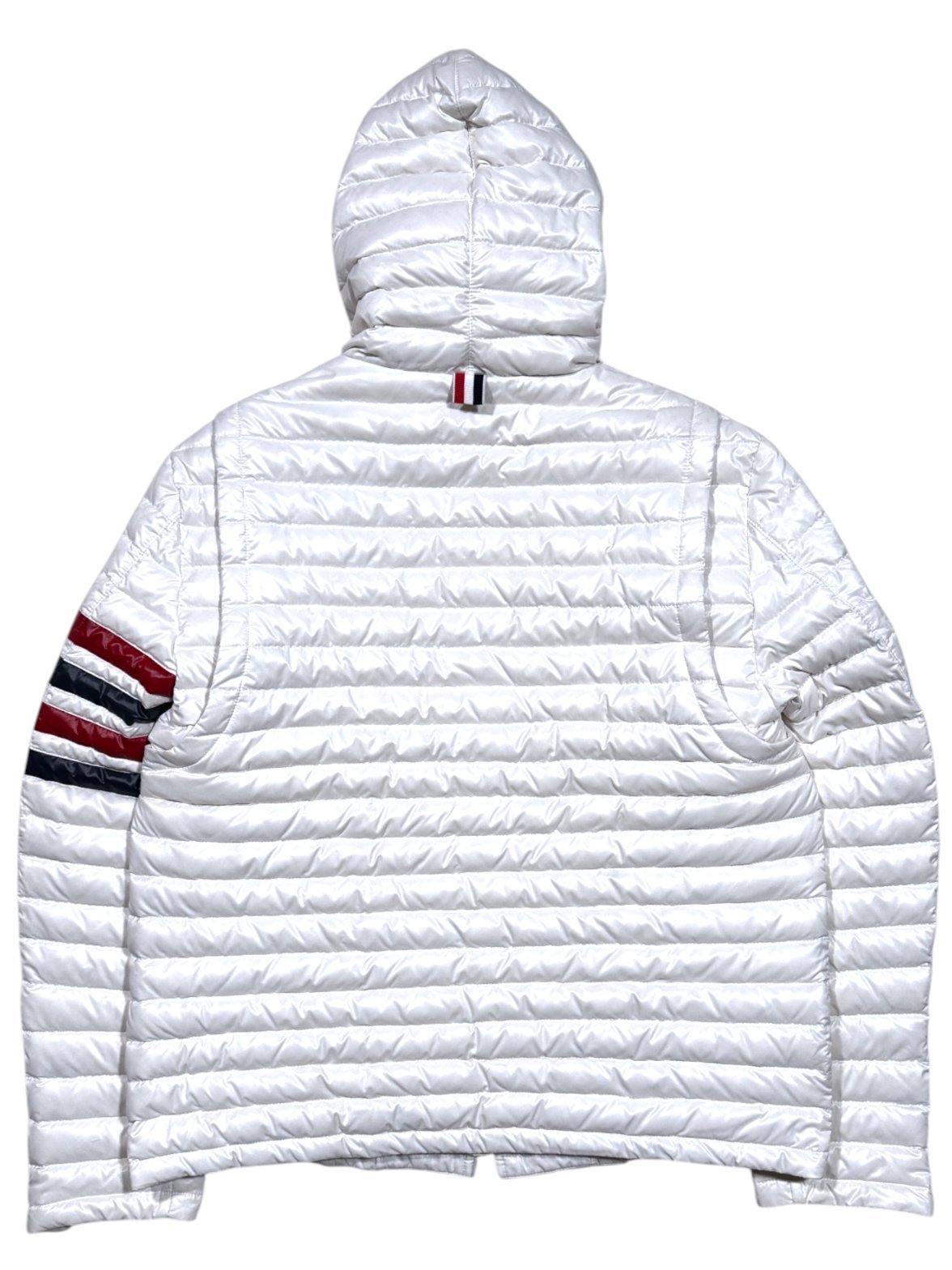 Striped Interior Lining Made in Italy Label Thom Browne Ski Jacket