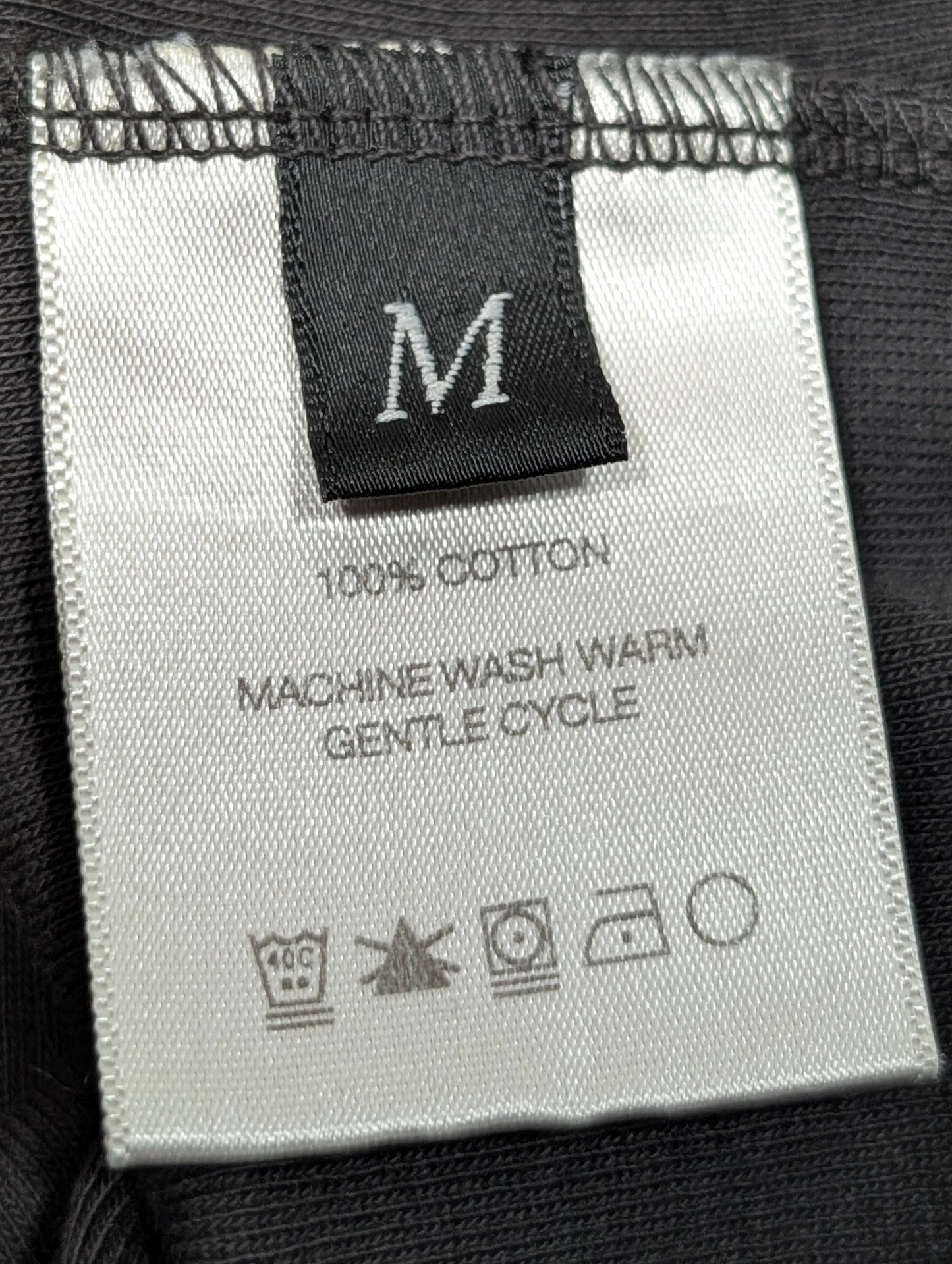 Medicine Raglan T-Shirt Faded Black