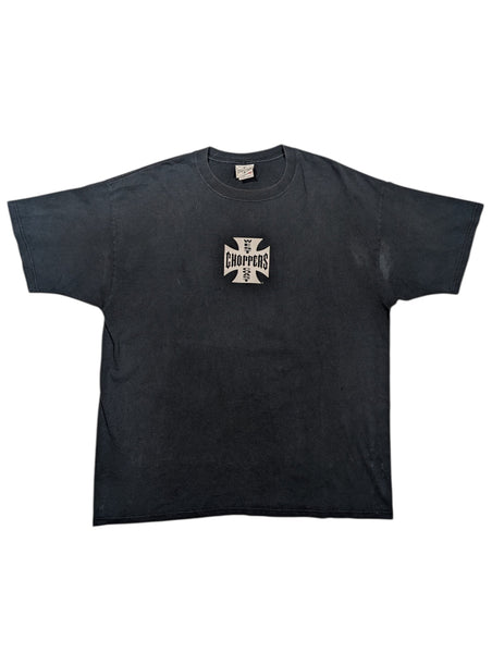 West Coast Choppers Iron Cross Tee - Early 2000s Size 2X