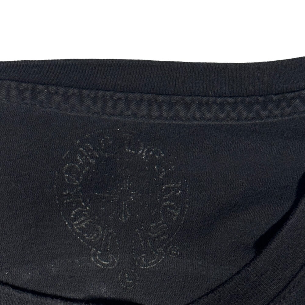 Chrome Hearts 'STAFF' CH Horseshoe Pocket LS T-Shirt Archival