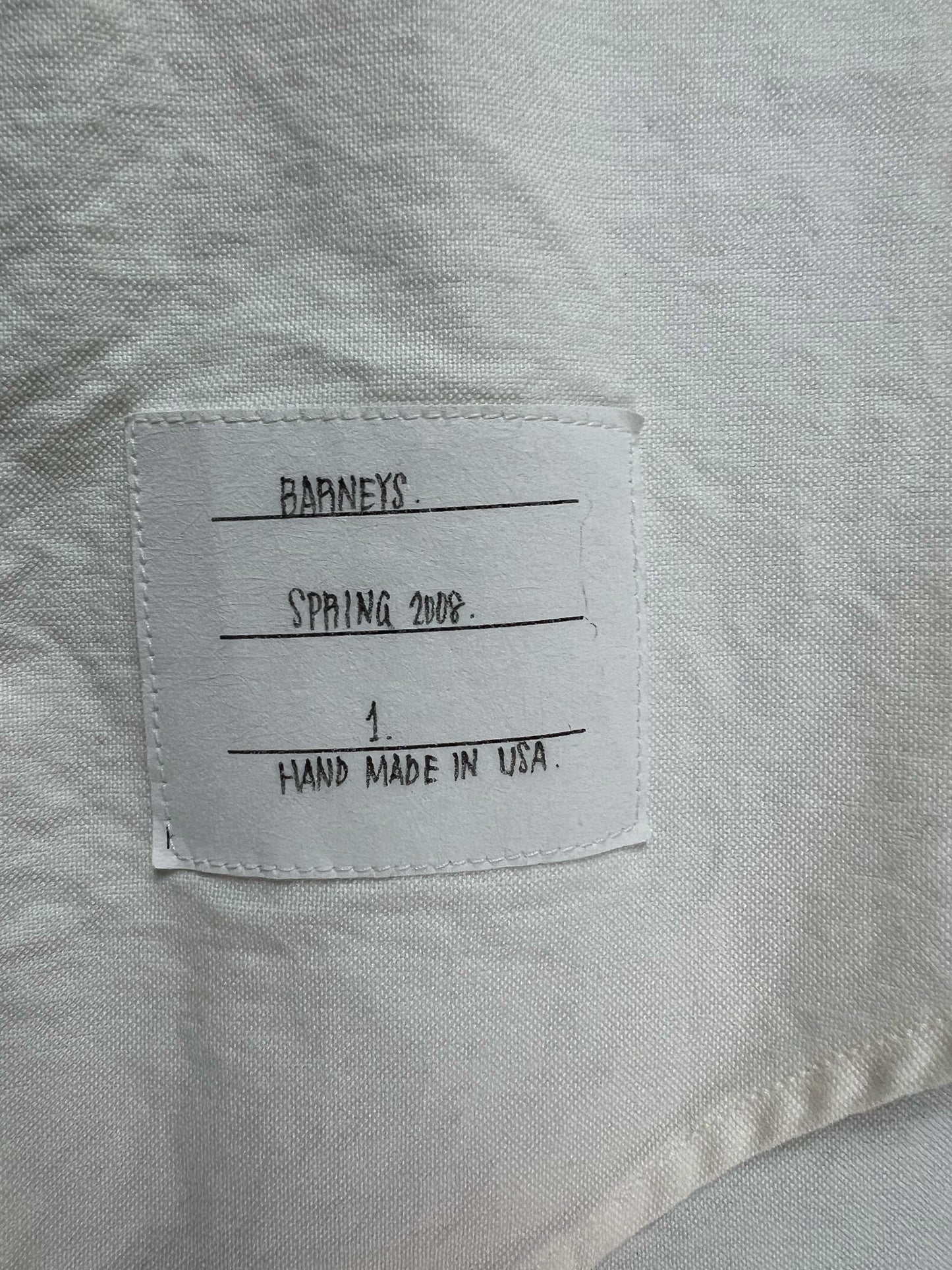 Archival Thom Browne runway oxford shirt handmade in USA