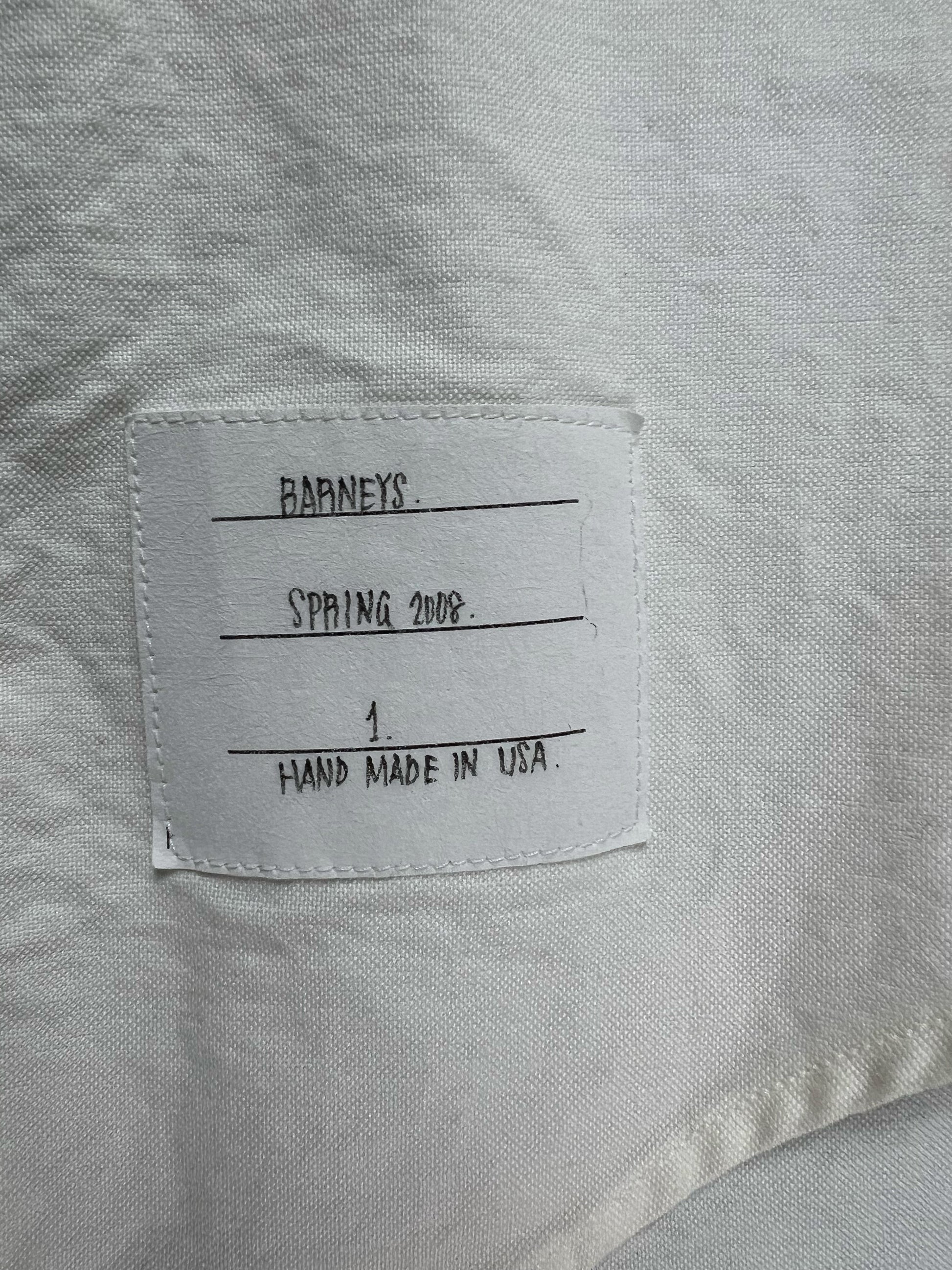 Archival Thom Browne runway oxford shirt handmade in USA