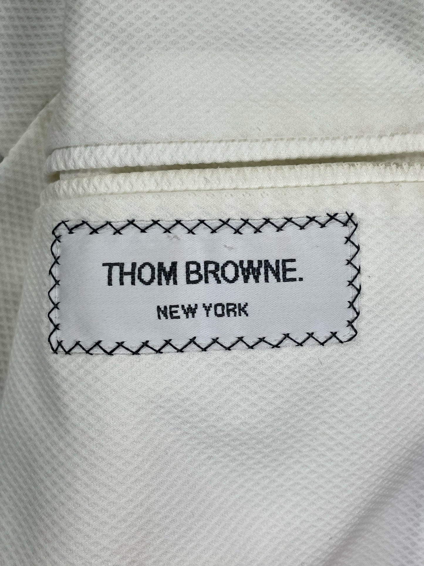 Thom Browne Spring 2008 madras plaid cotton suit jacket