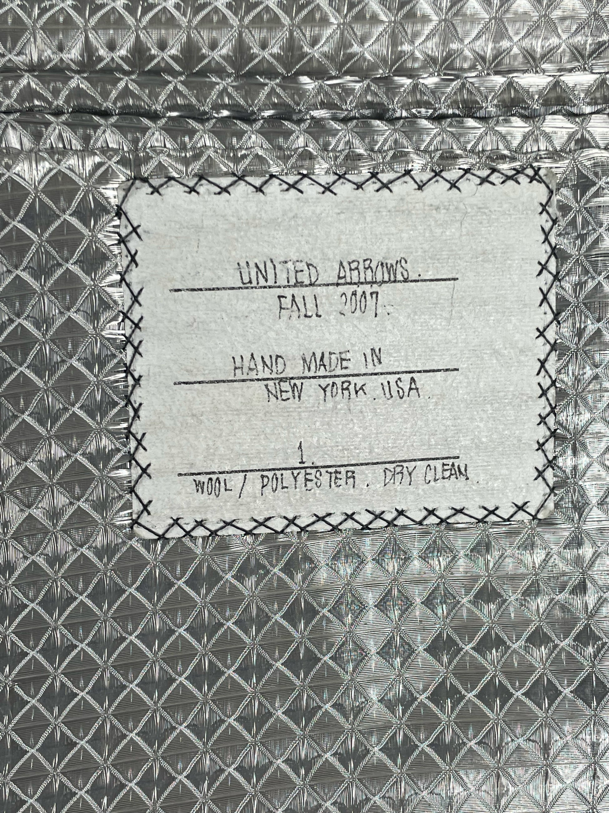 Thom Browne New York handmade striped wool blazer archive piece