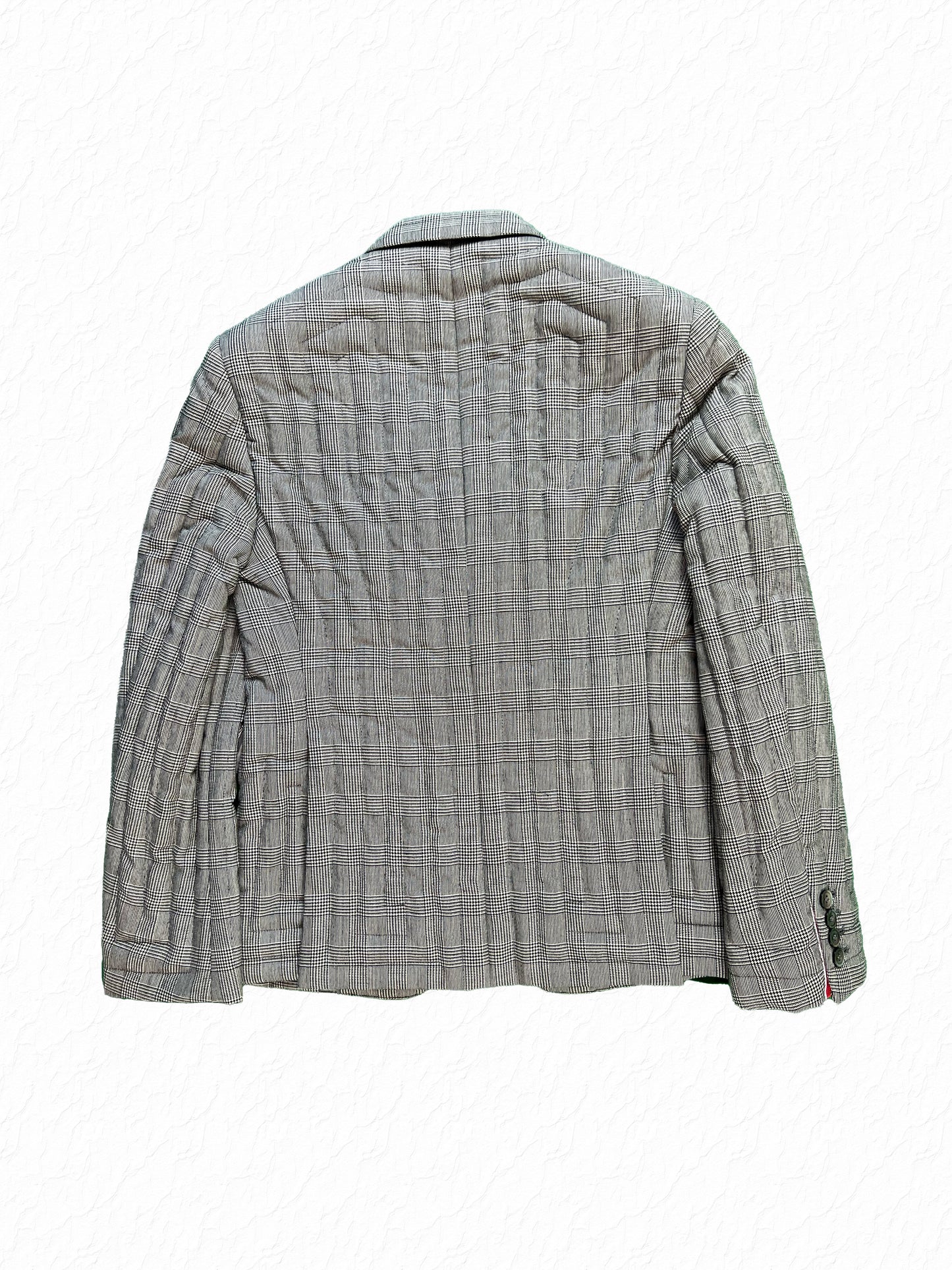 Thom Browne New York Fall 2016 plaid wool blazer size 0