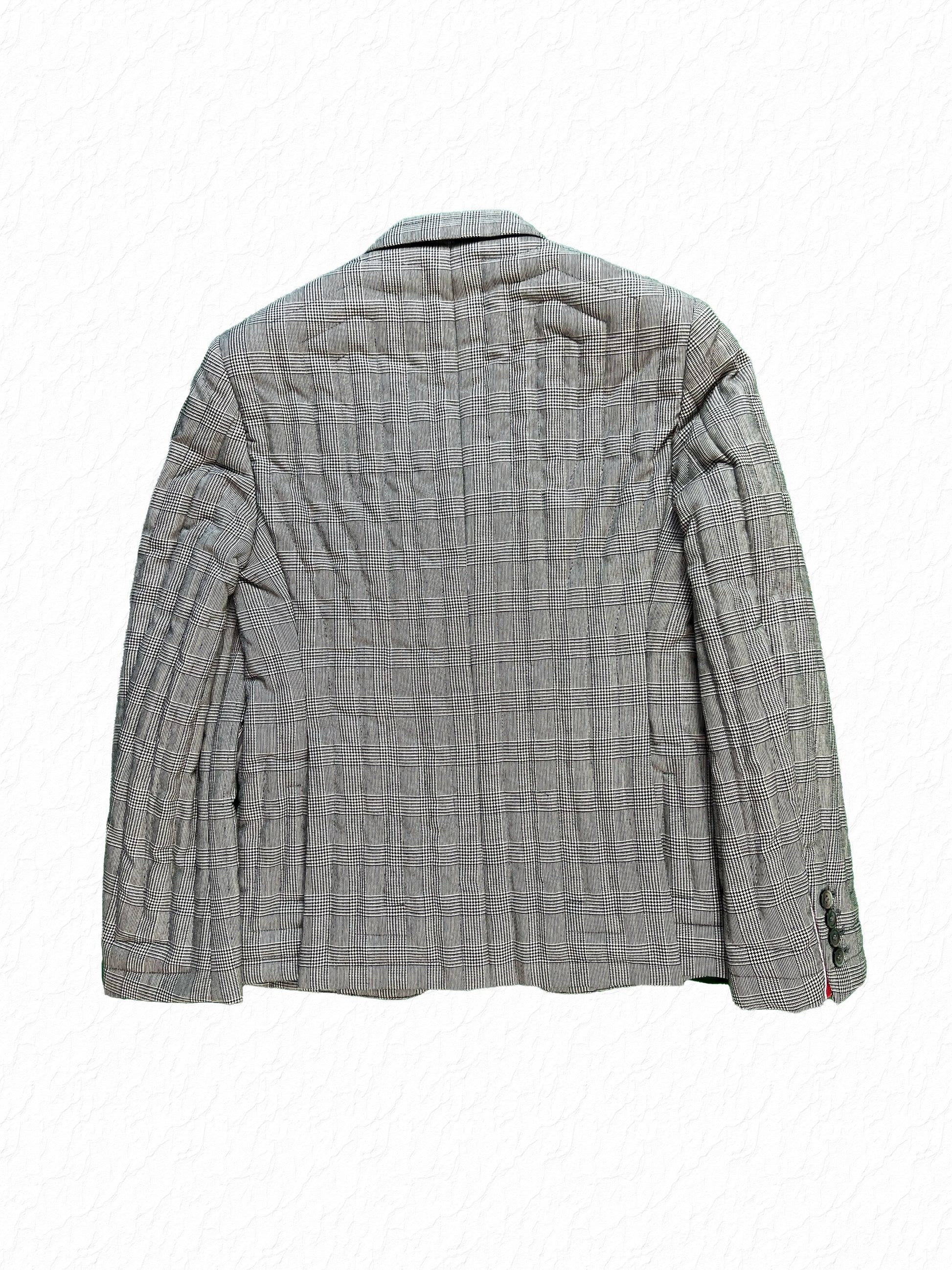 Thom Browne New York Fall 2016 plaid wool blazer size 0