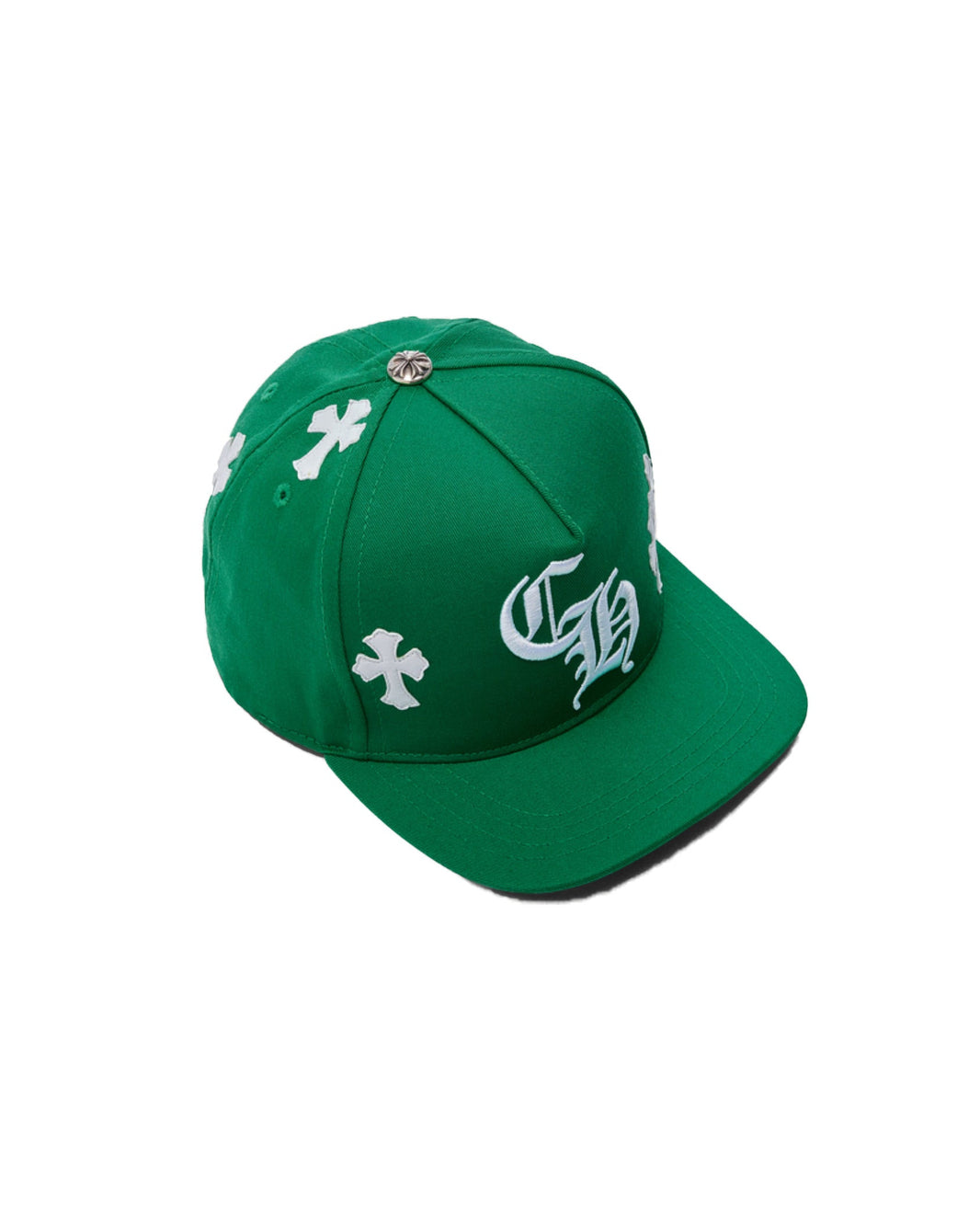 Chrome Hearts Green Cross Patch Baseball Hat Verified YP Collective