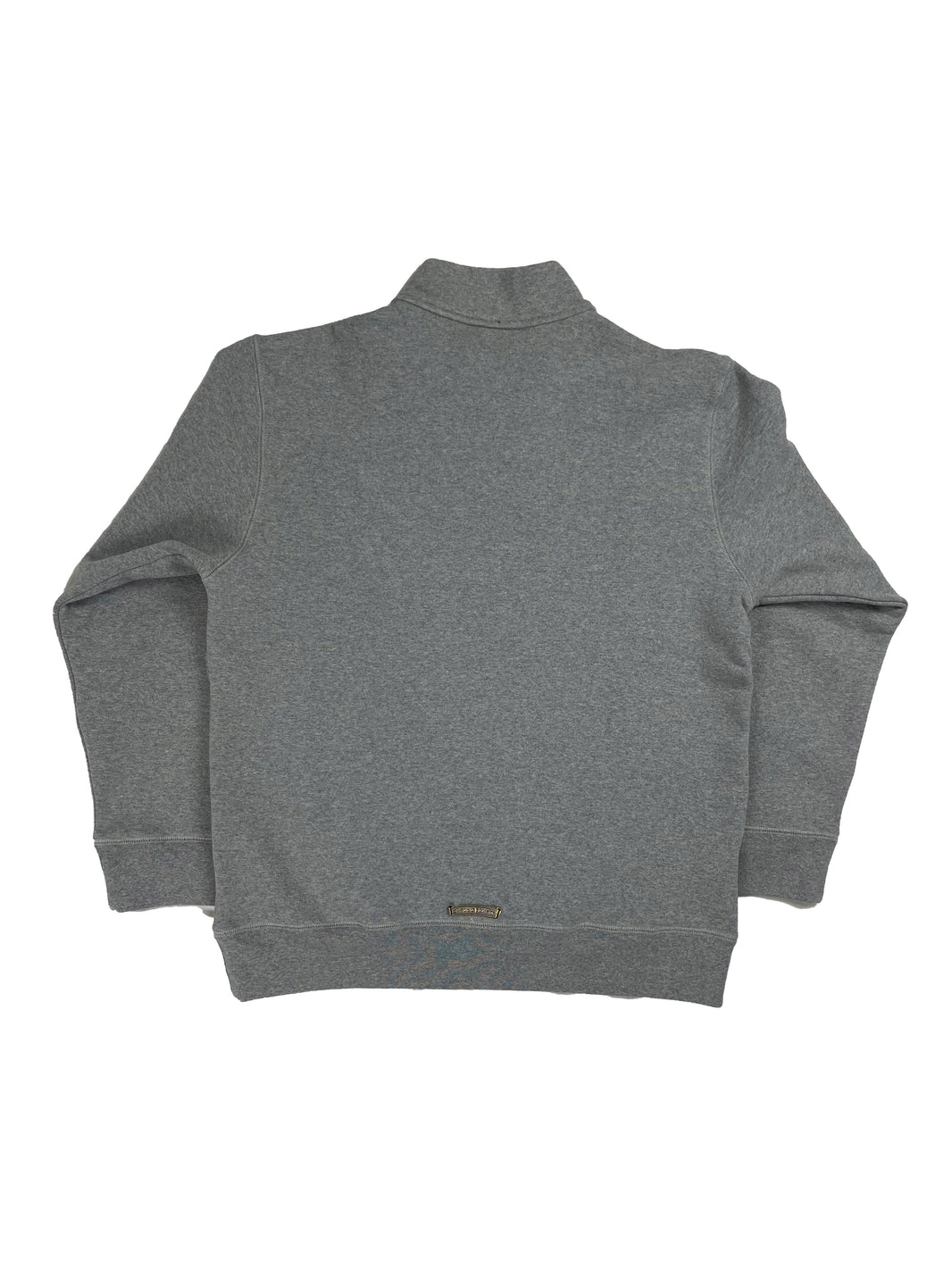 Chrome Hearts Paper Jam 1/2 Zip Sweater - Heather Grey Sterling Silver Hardware