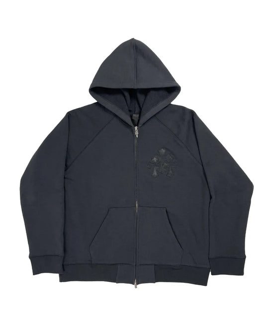 Chrome Hearts Paper Jam Full Zip Hoodie Authentic Hoodies